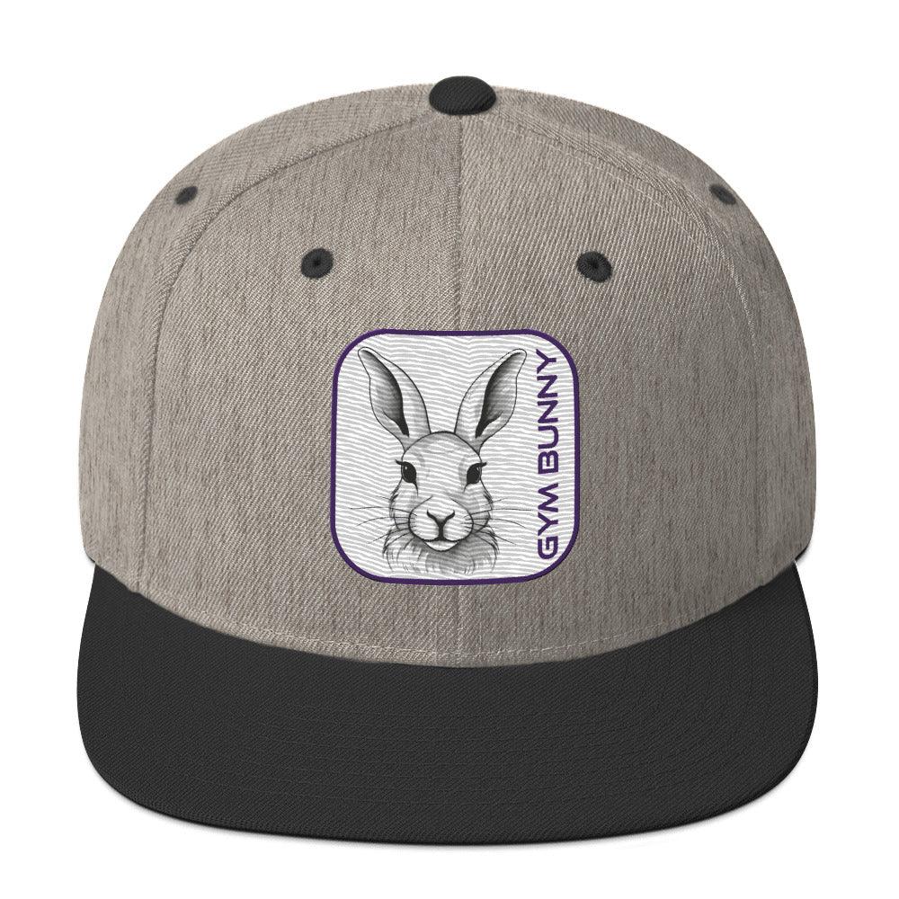 'Gym Bunny' Snapback Hat - POMA Graphics