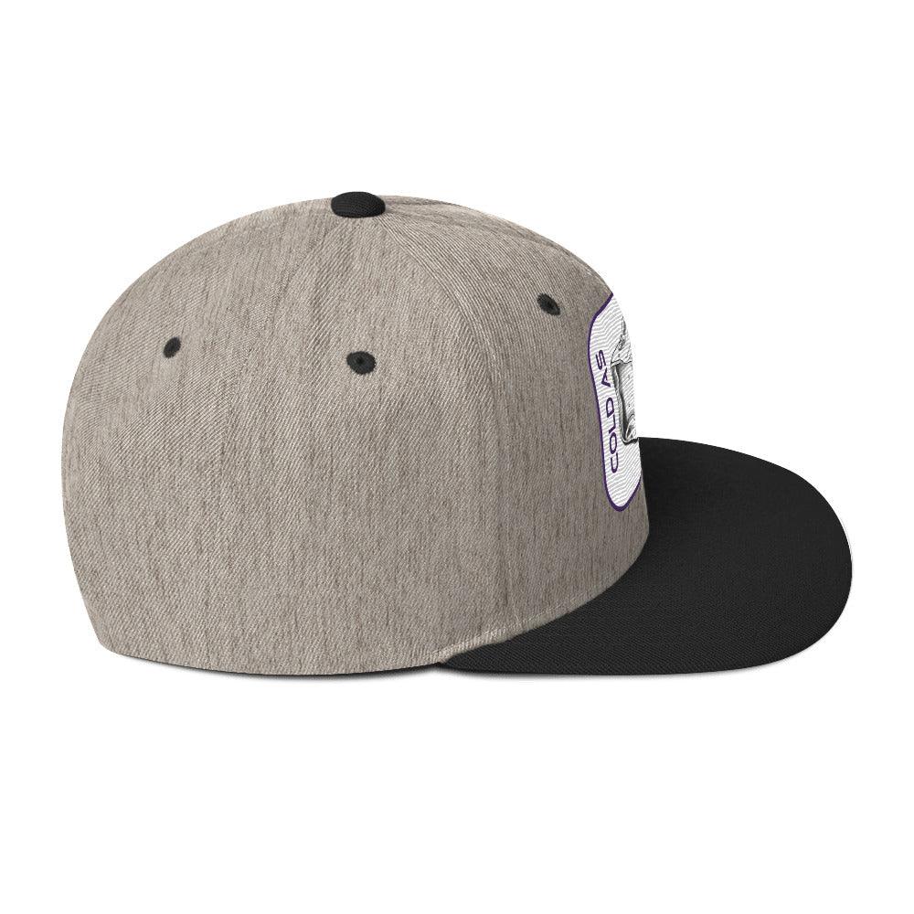 'Cold As Ice' Snapback Hat - POMA Graphics