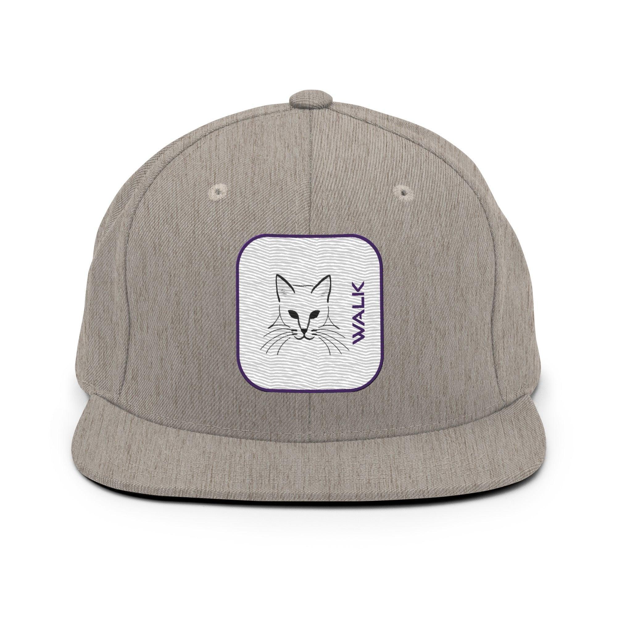 'Cat Walk' Snapback Hat - POMA Graphics