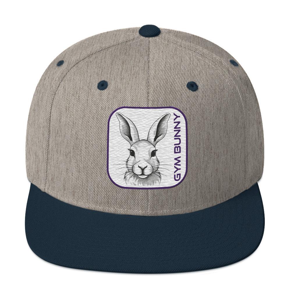 'Gym Bunny' Snapback Hat - POMA Graphics