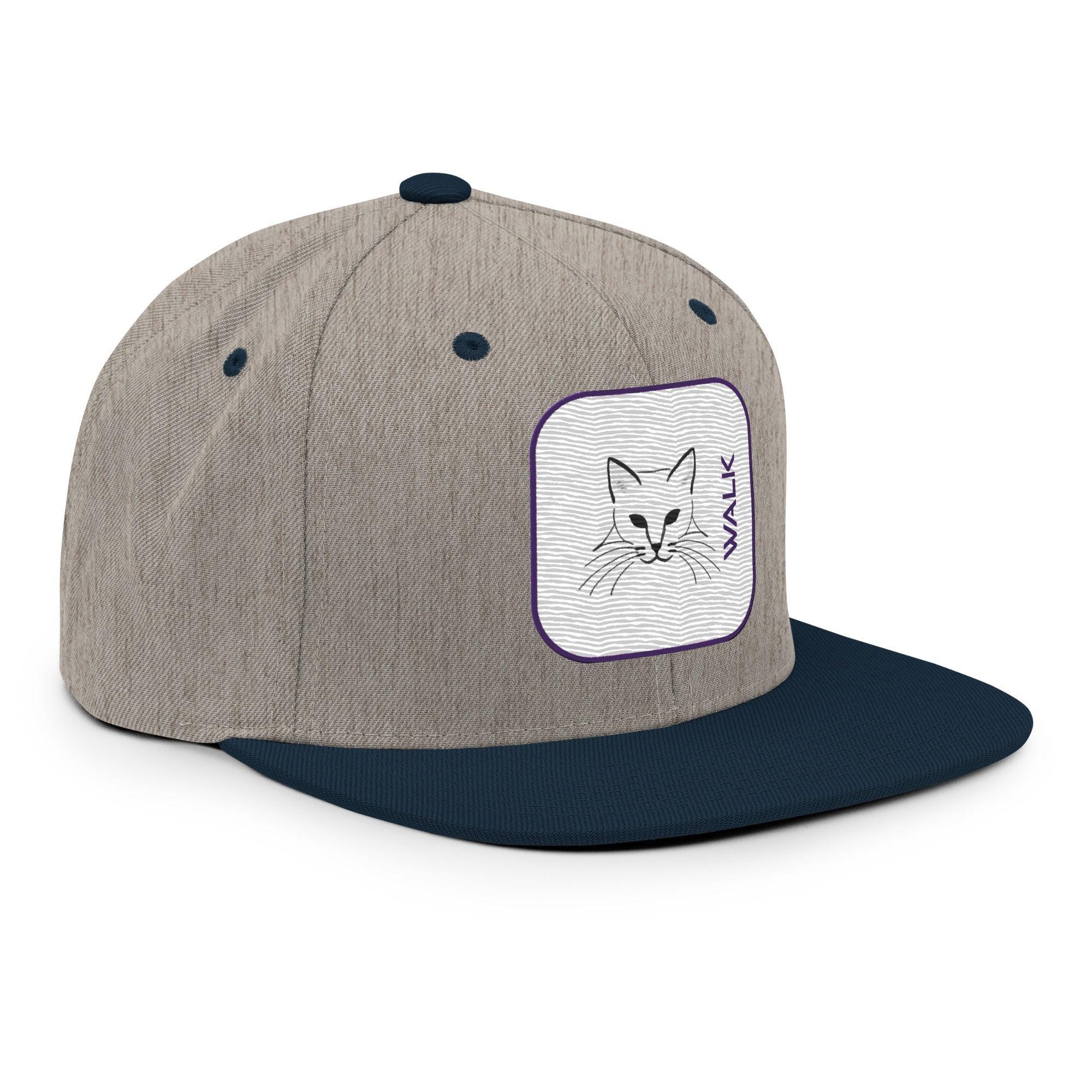 'Cat Walk' Snapback Hat - POMA Graphics