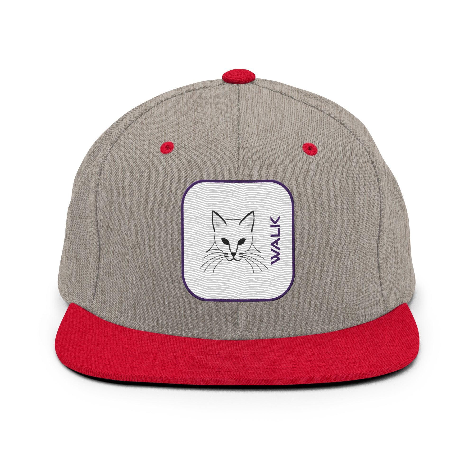 'Cat Walk' Snapback Hat - POMA Graphics