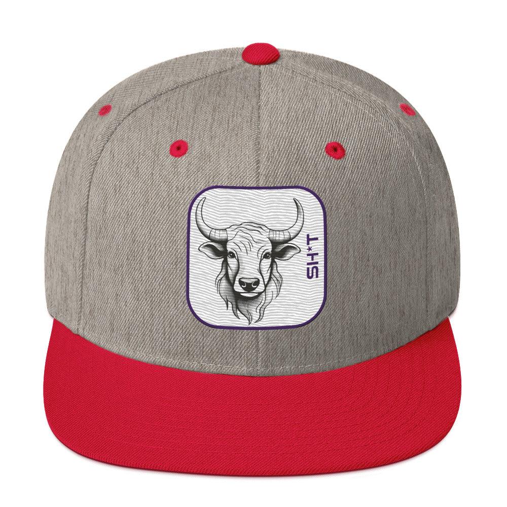 'Bull Sh*t' Snapback Hat - POMA Graphics