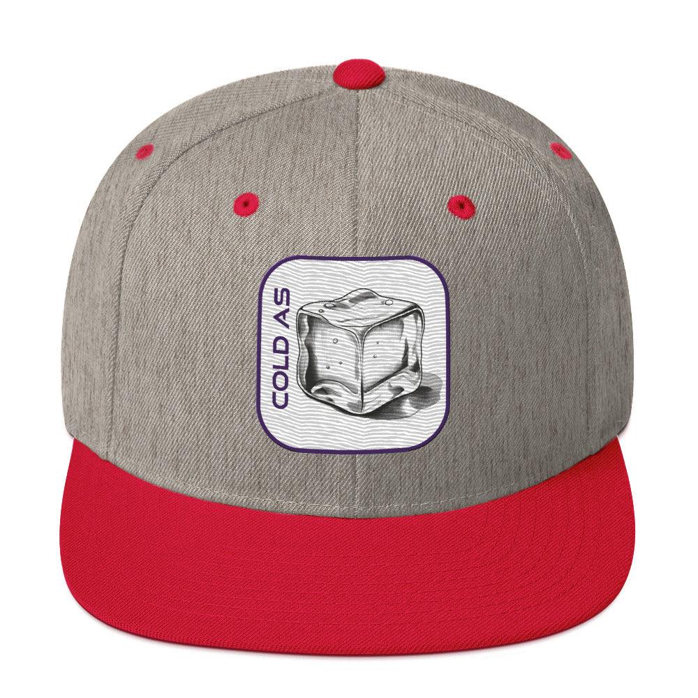 'Cold As Ice' Snapback Hat - POMA Graphics