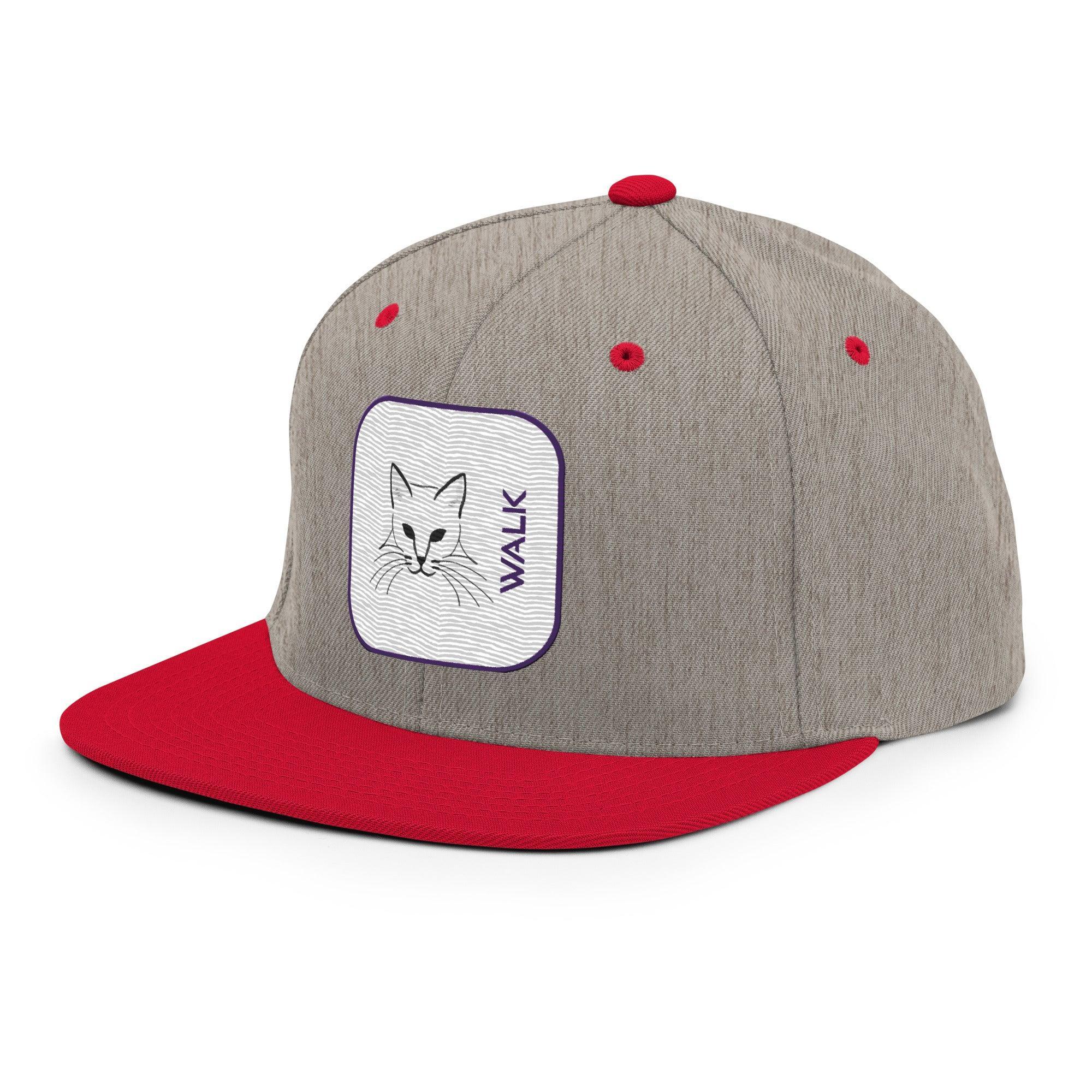 'Cat Walk' Snapback Hat - POMA Graphics