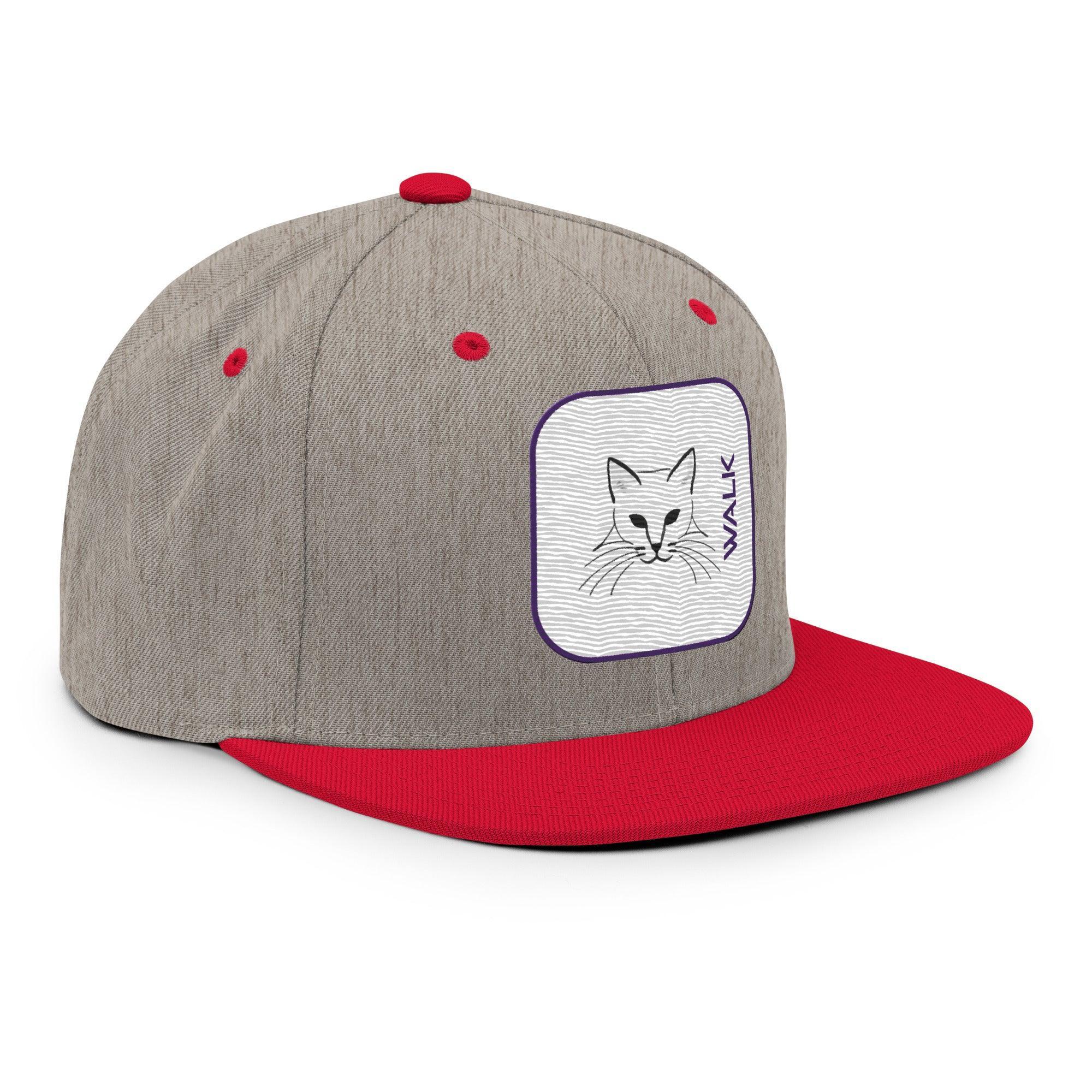 'Cat Walk' Snapback Hat - POMA Graphics