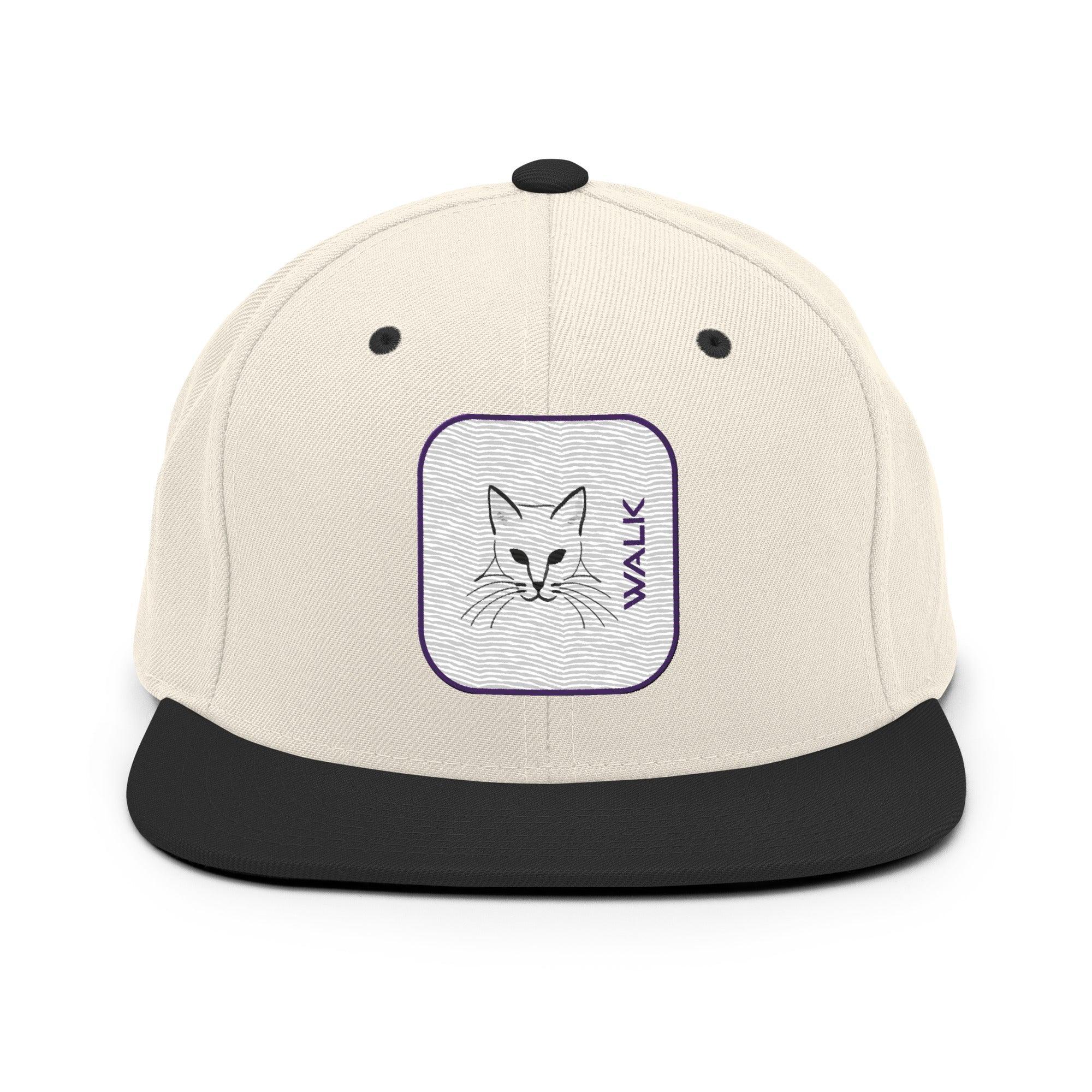 'Cat Walk' Snapback Hat - POMA Graphics