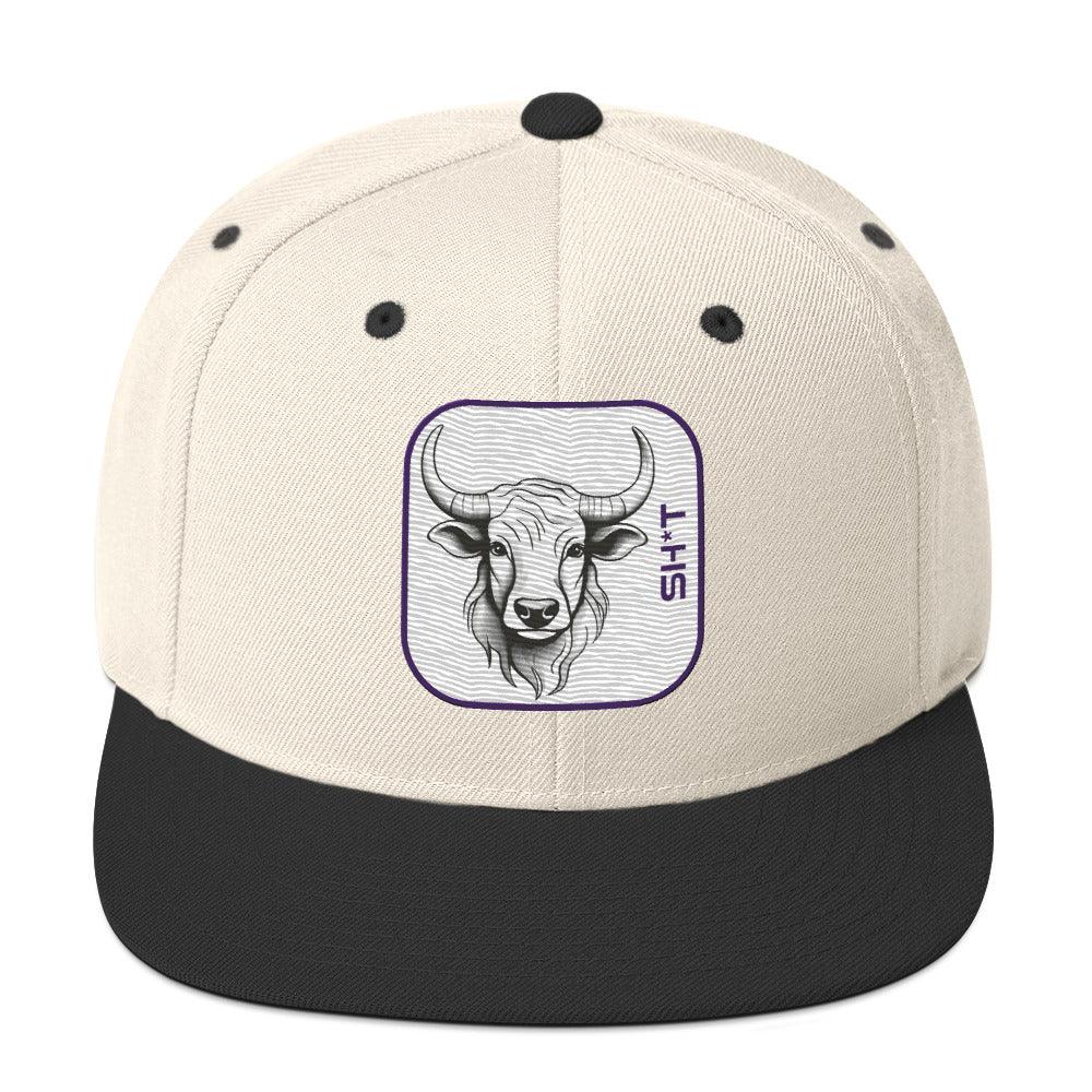 'Bull Sh*t' Snapback Hat - POMA Graphics