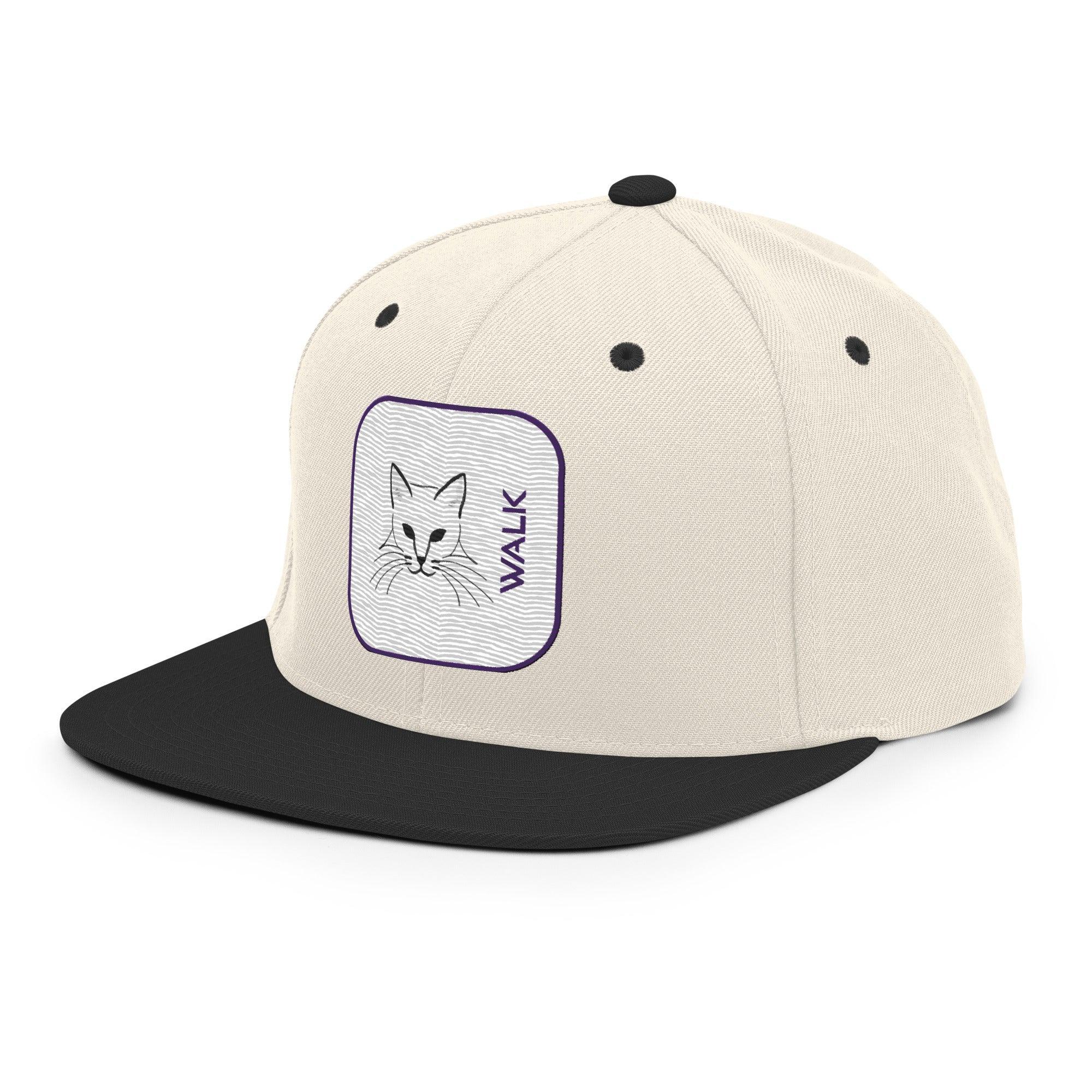 'Cat Walk' Snapback Hat - POMA Graphics