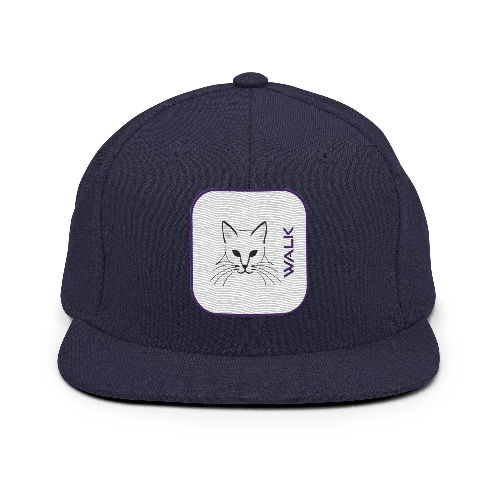 'Cat Walk' Snapback Hat - POMA Graphics