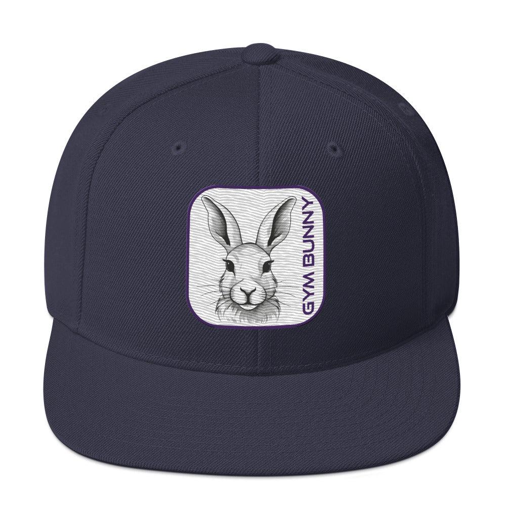 'Gym Bunny' Snapback Hat - POMA Graphics