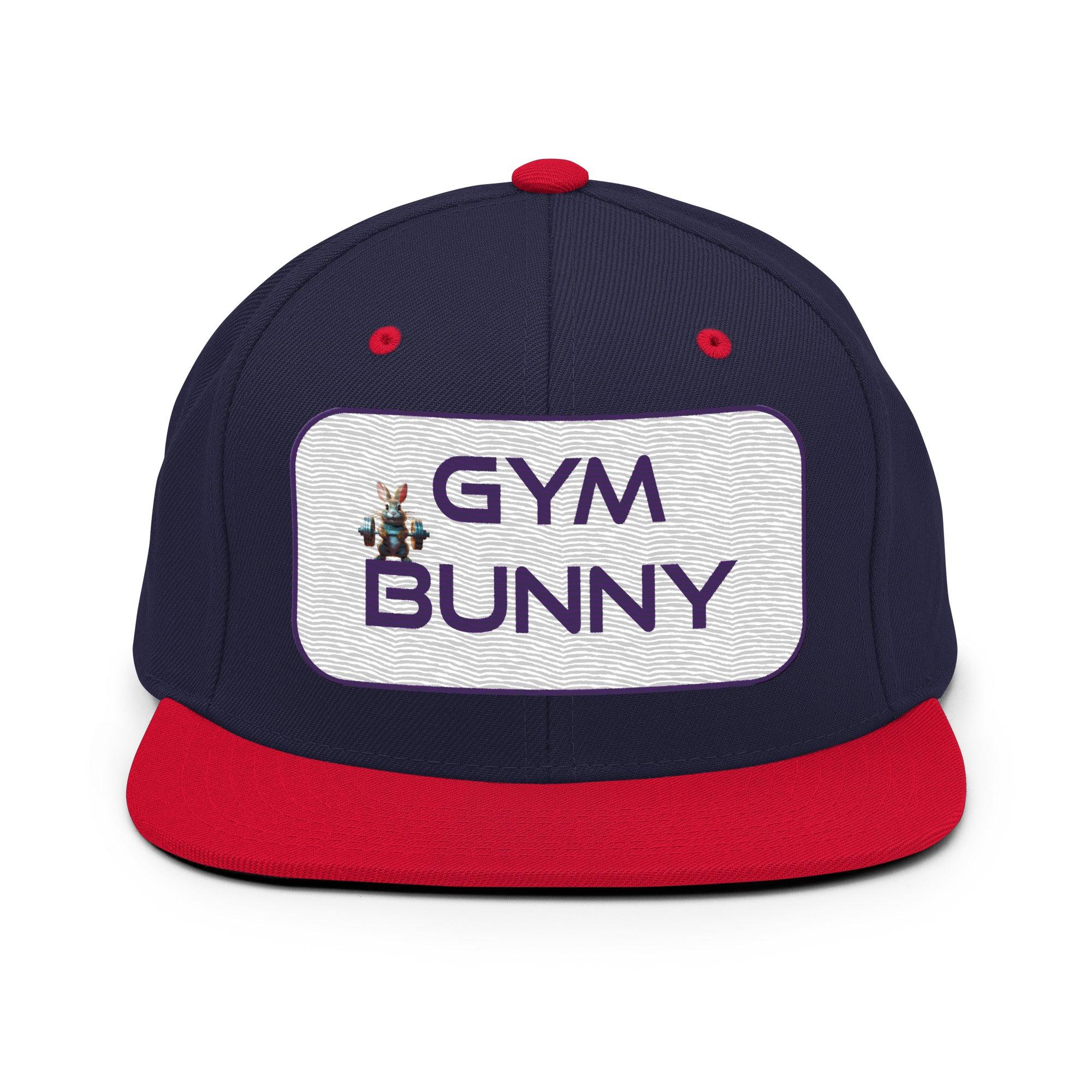 'Gym Bunny' Snapback Hat - POMA Graphics