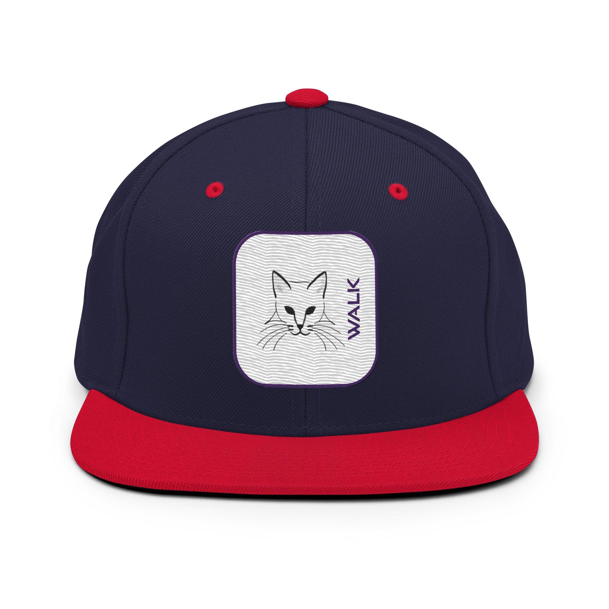 'Cat Walk' Snapback Hat - POMA Graphics