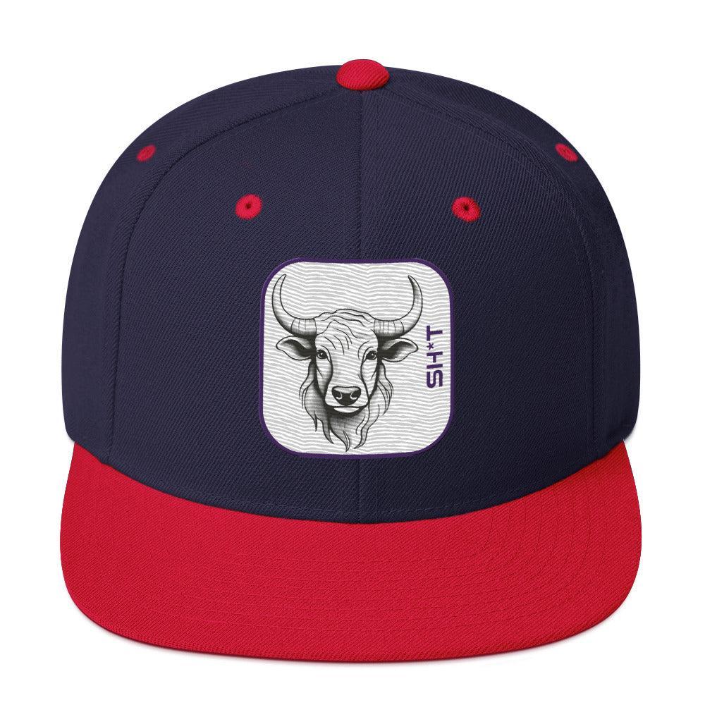 'Bull Sh*t' Snapback Hat - POMA Graphics