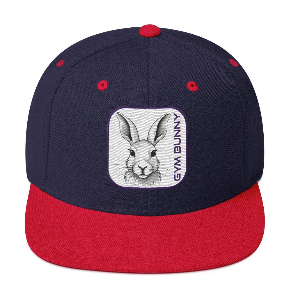 'Gym Bunny' Snapback Hat - POMA Graphics