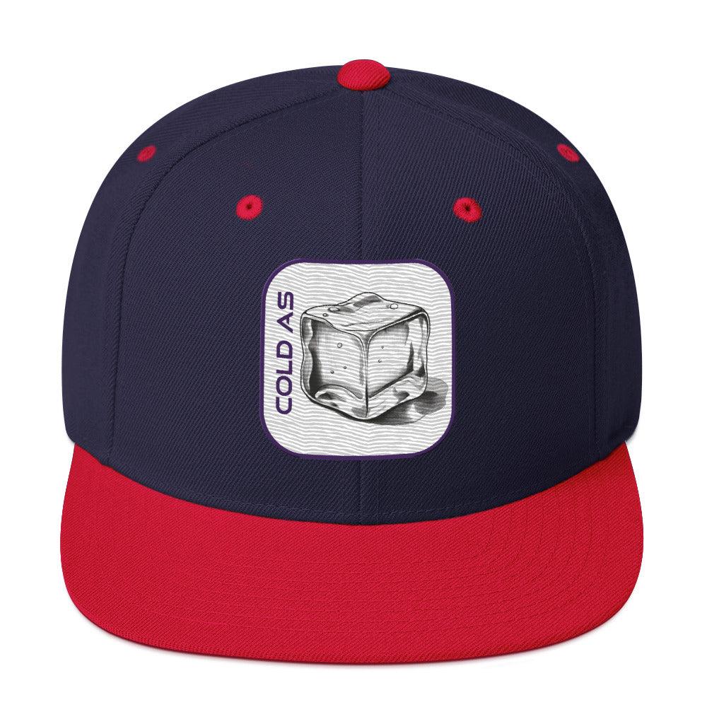 'Cold As Ice' Snapback Hat - POMA Graphics