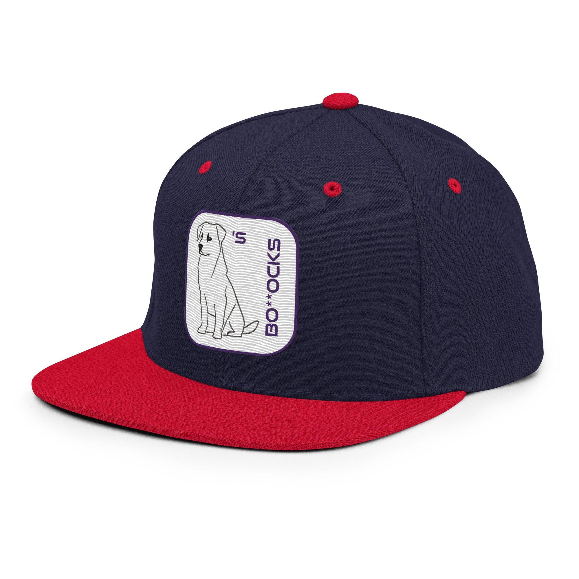 'Dog's Bo**ocks' Snapback Hat - POMA Graphics