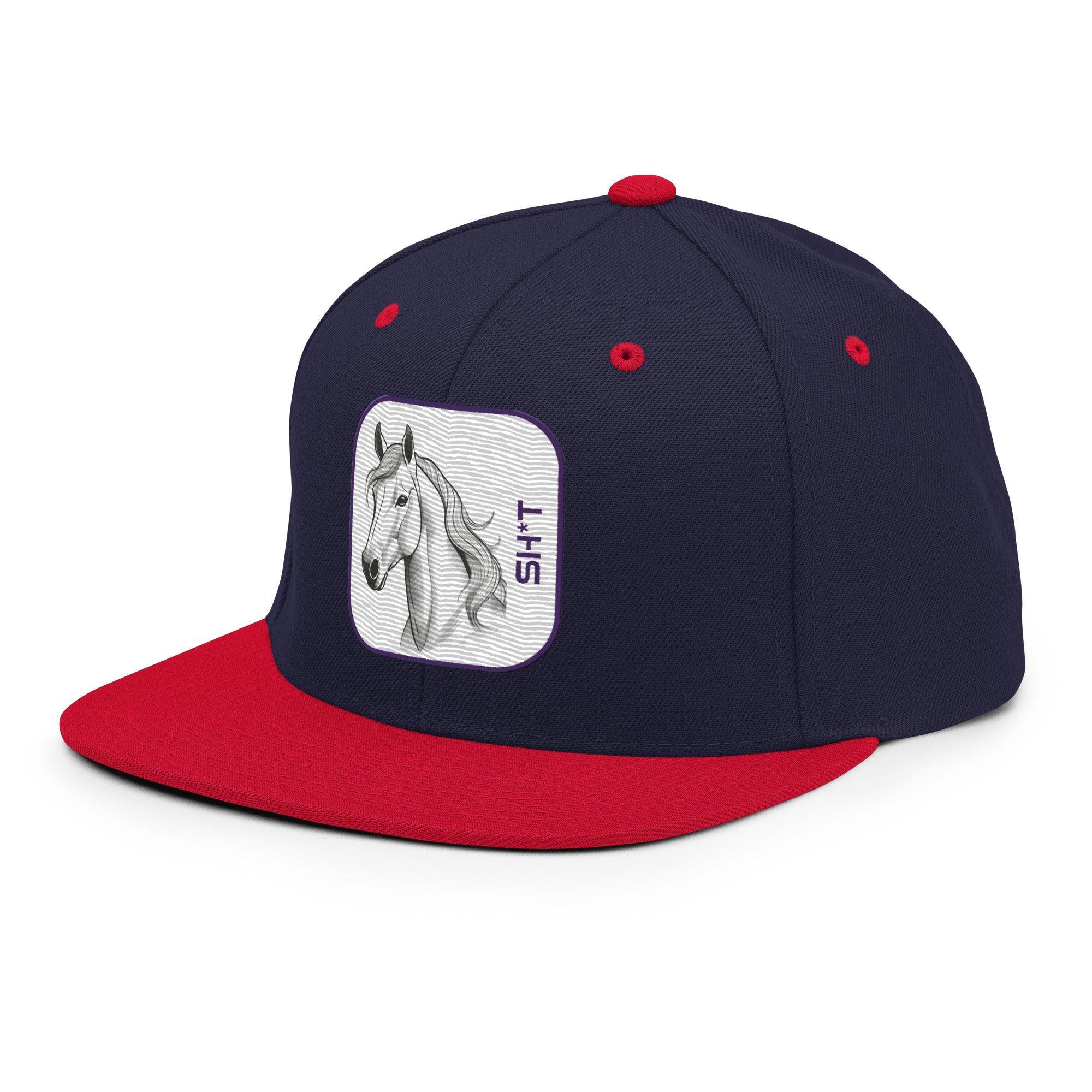 'Horse Sh*t' Snapback Hat - POMA Graphics