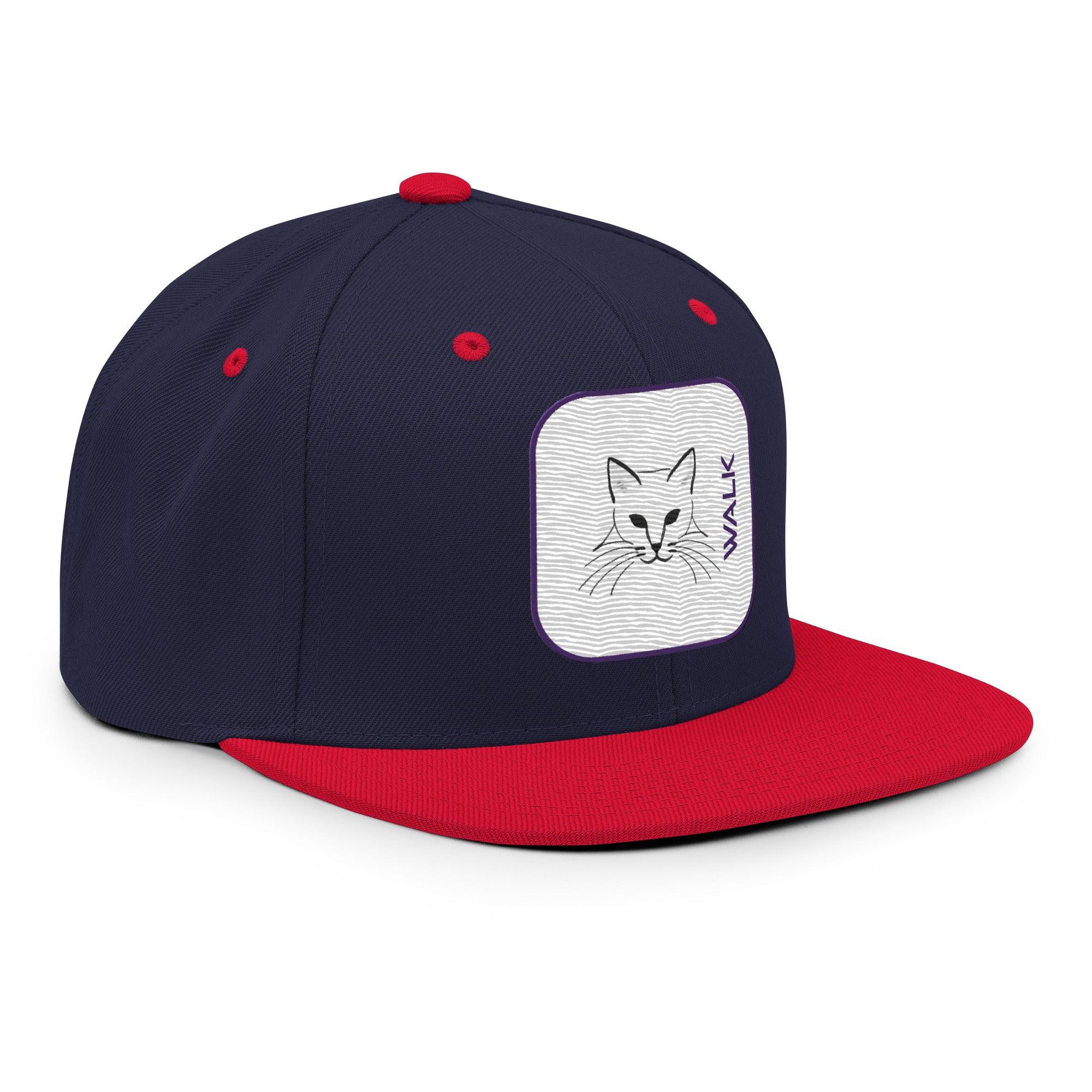 'Cat Walk' Snapback Hat - POMA Graphics