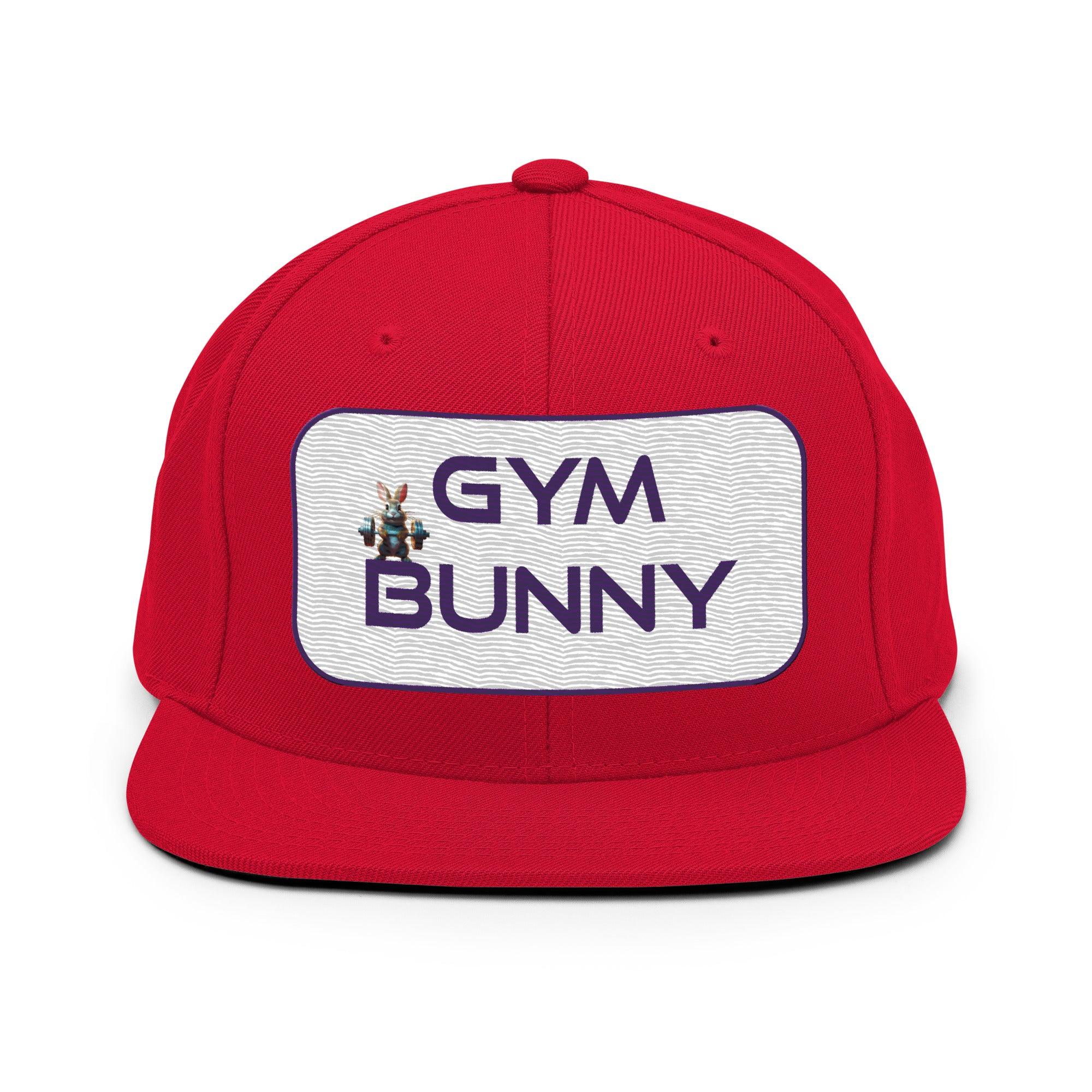 'Gym Bunny' Snapback Hat - POMA Graphics