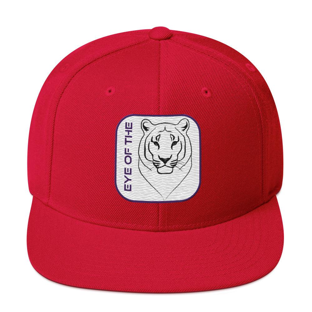 'Eye Of The Tiger' Snapback Hat - POMA Graphics