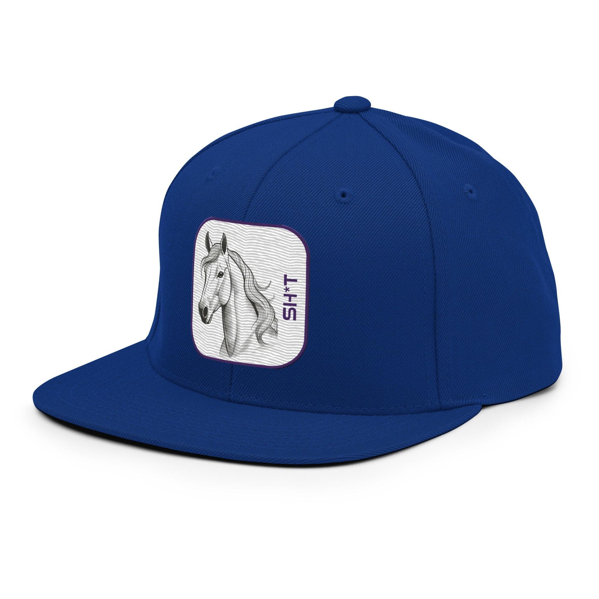 'Horse Sh*t' Snapback Hat - POMA Graphics