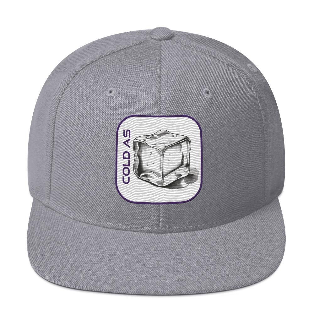 'Cold As Ice' Snapback Hat - POMA Graphics