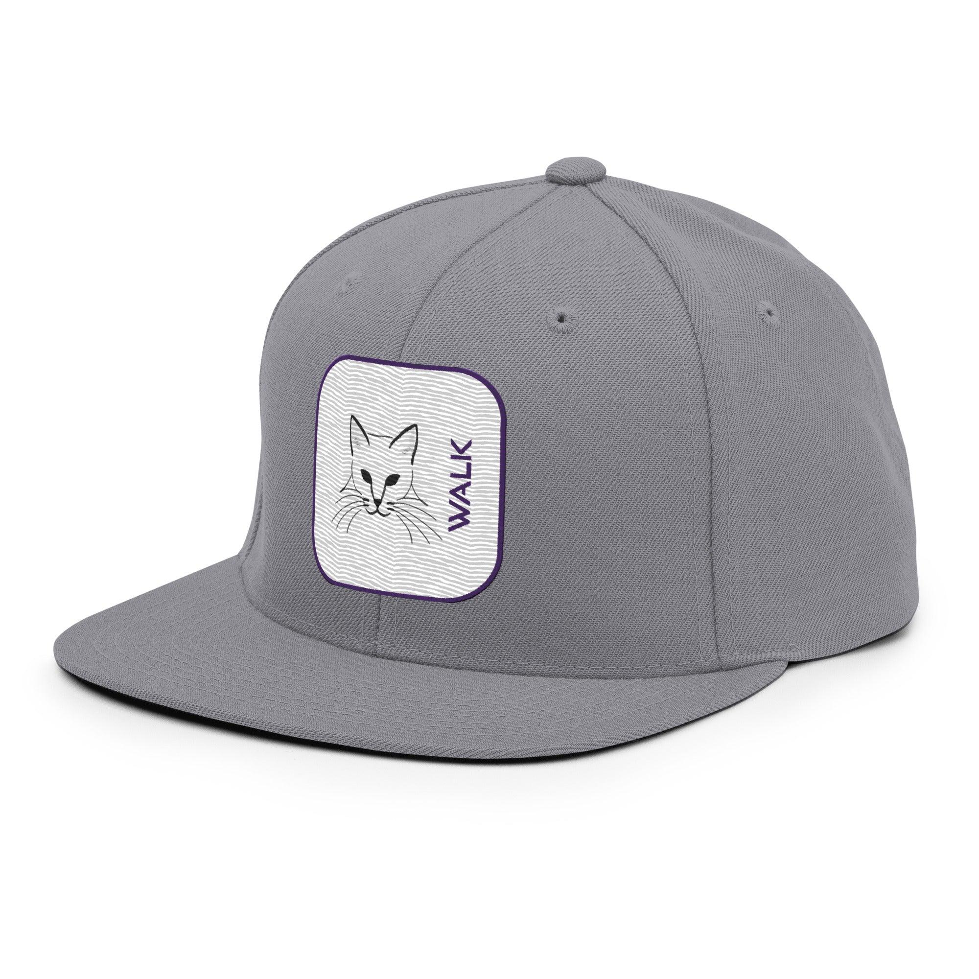 'Cat Walk' Snapback Hat - POMA Graphics