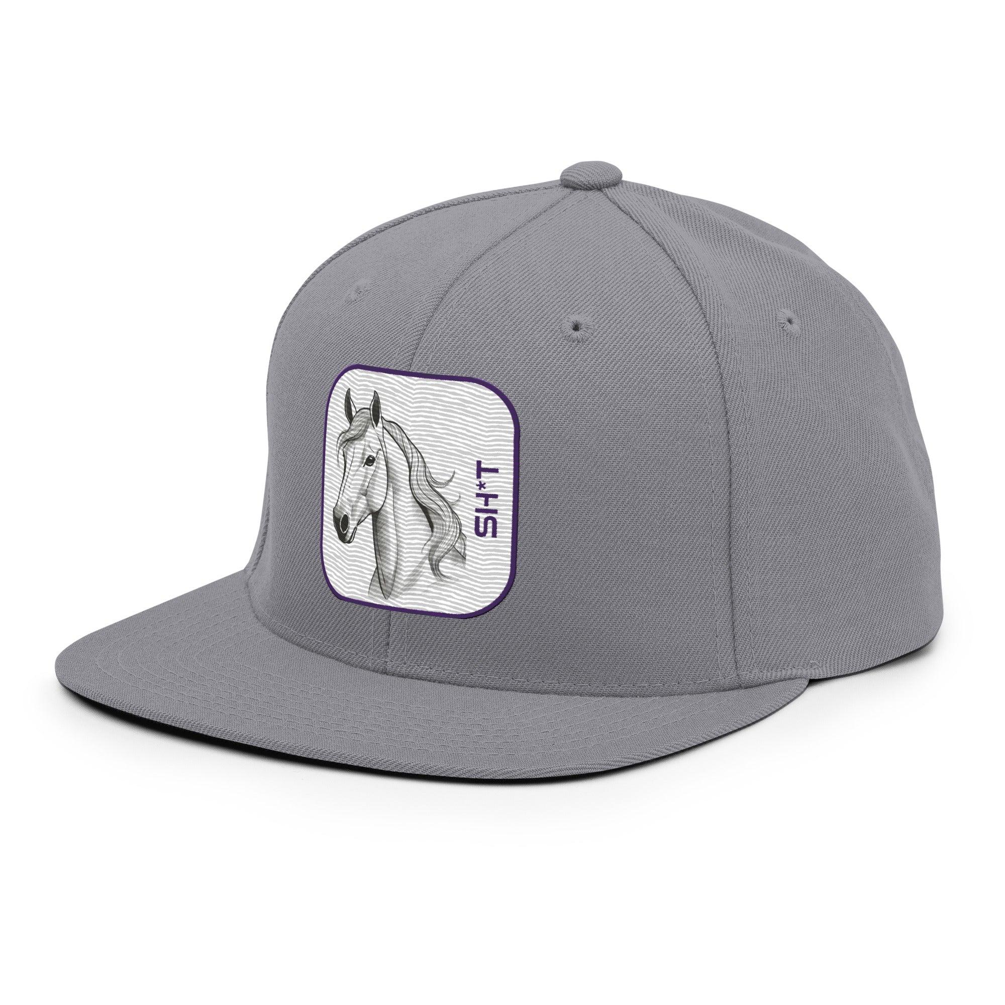 'Horse Sh*t' Snapback Hat - POMA Graphics