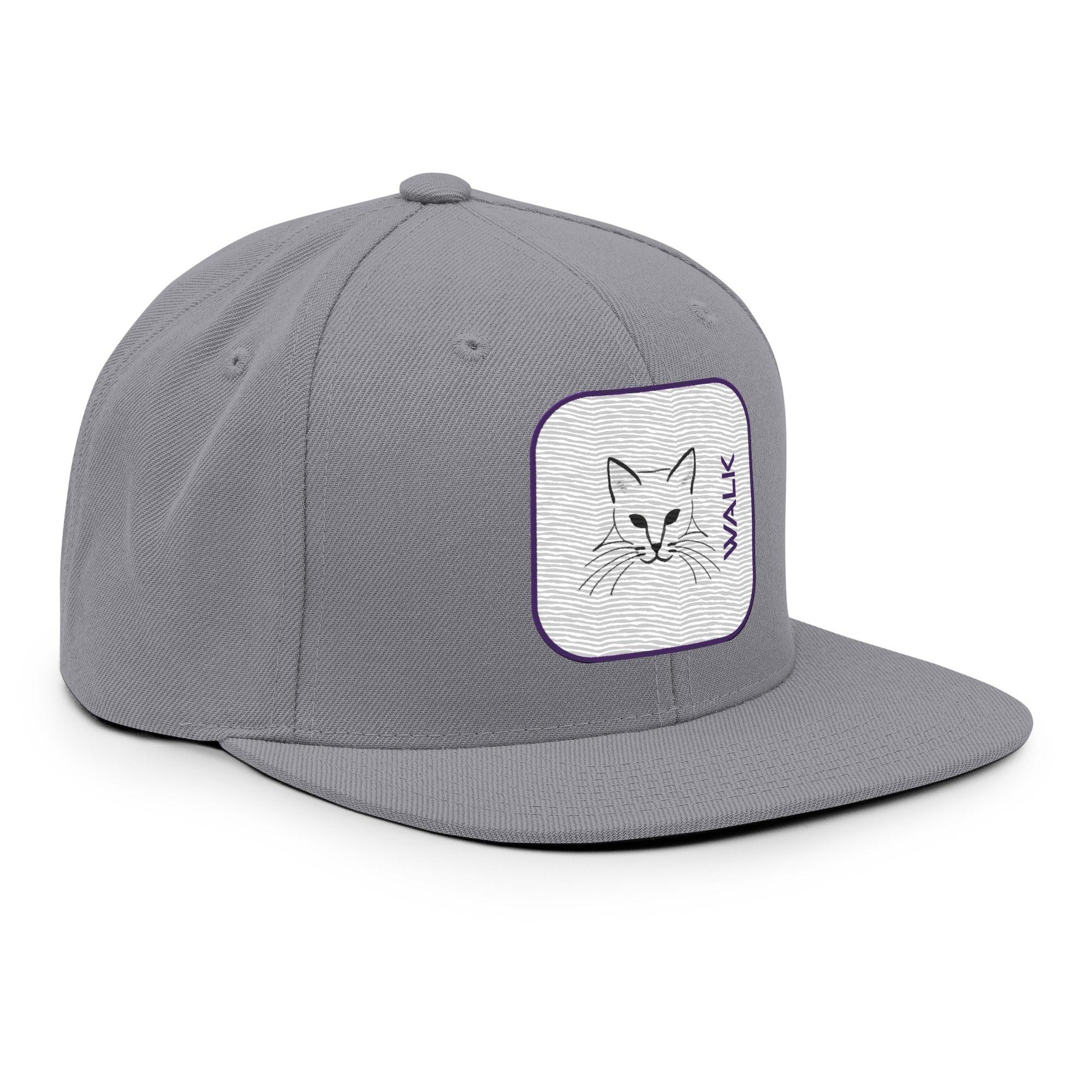 'Cat Walk' Snapback Hat - POMA Graphics