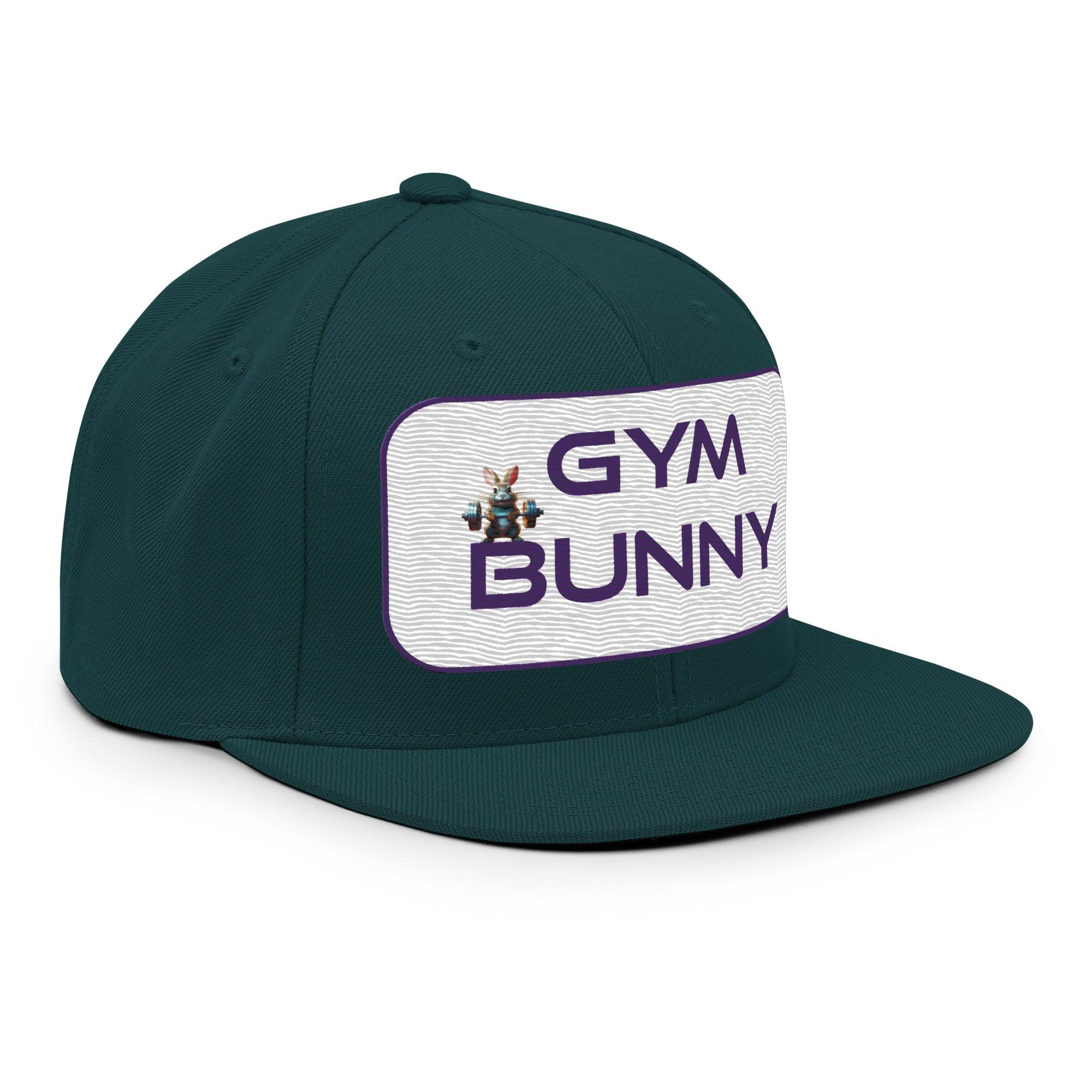 'Gym Bunny' Snapback Hat - POMA Graphics