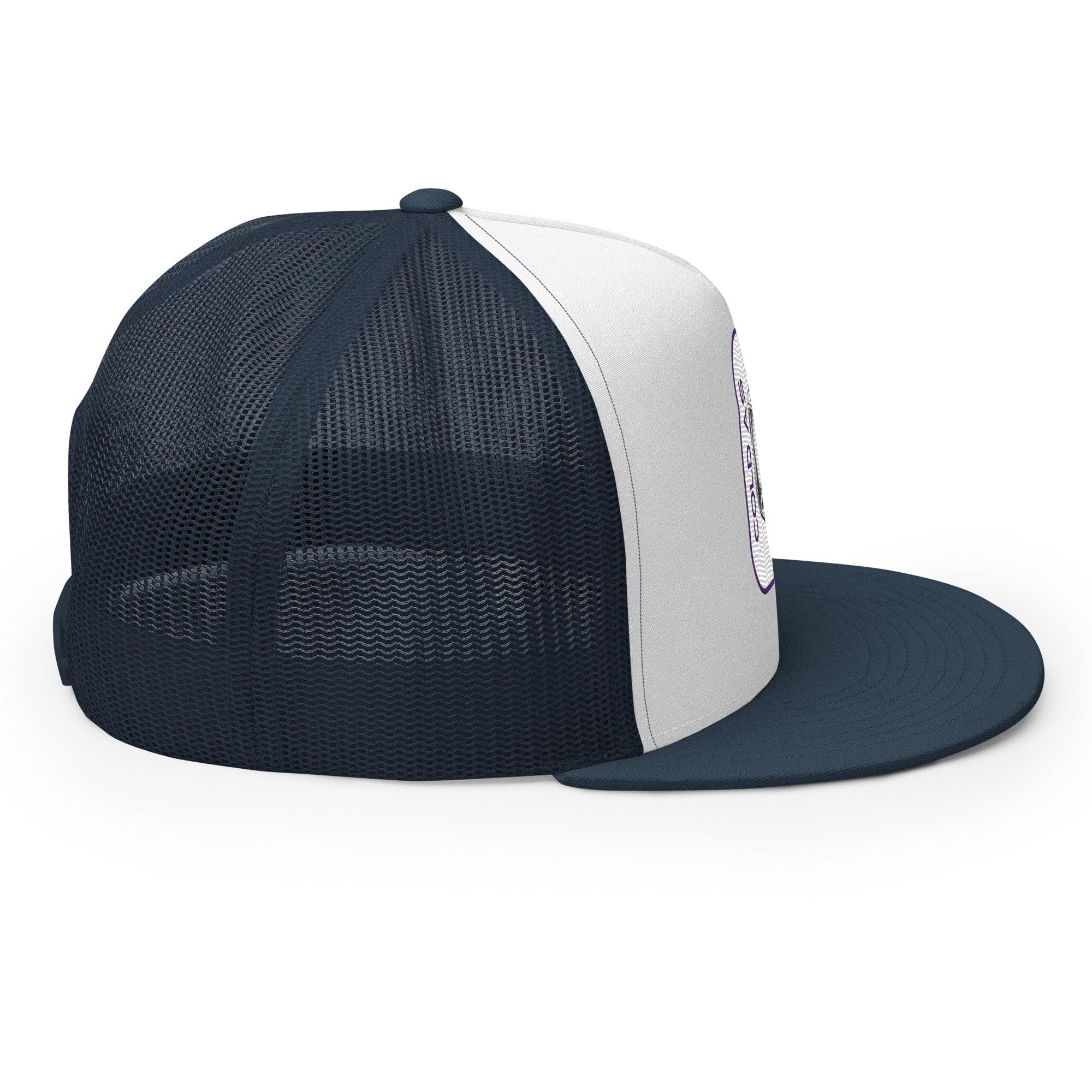 'Cold As Ice' five-panel Trucker Cap - POMA Graphics