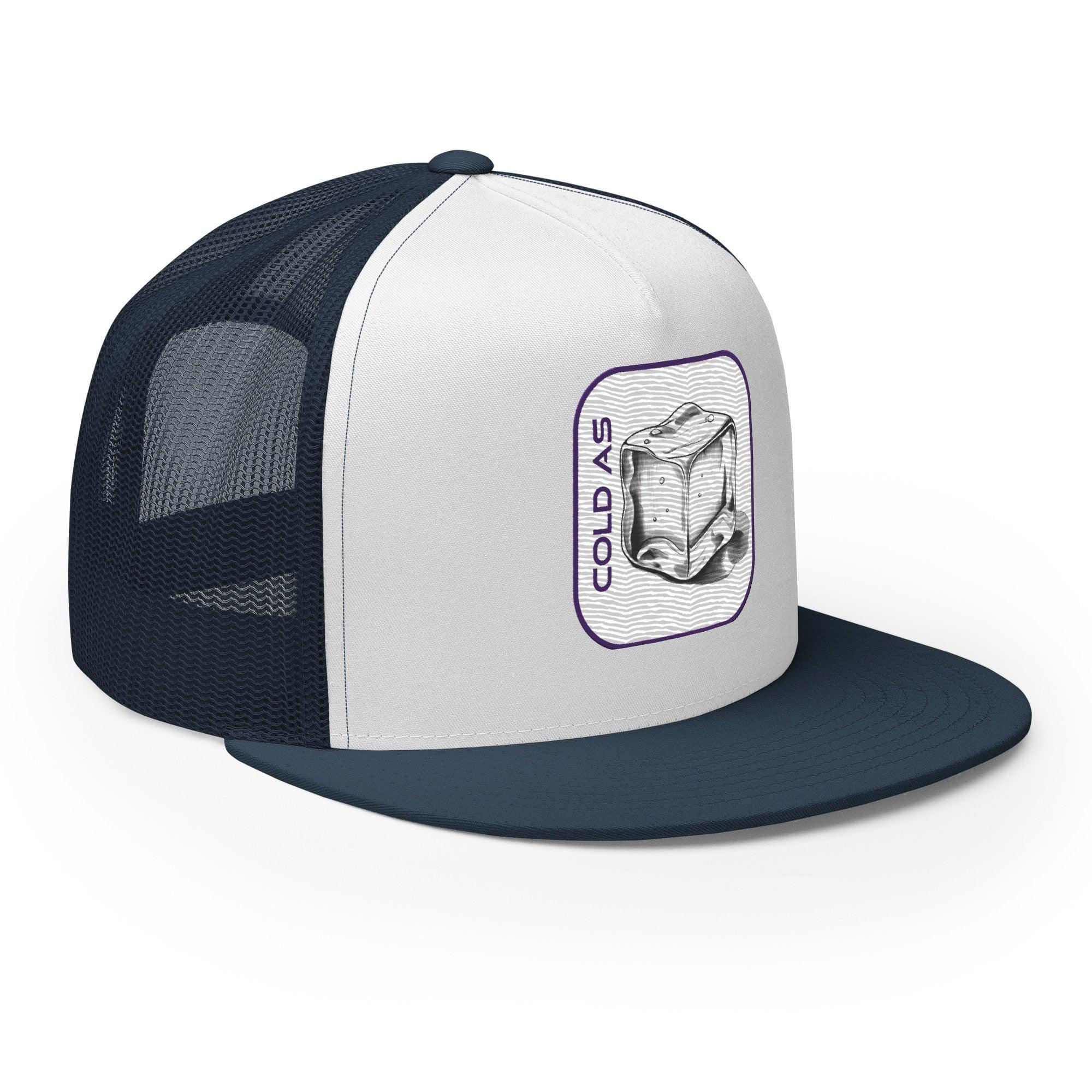 'Cold As Ice' five-panel Trucker Cap - POMA Graphics