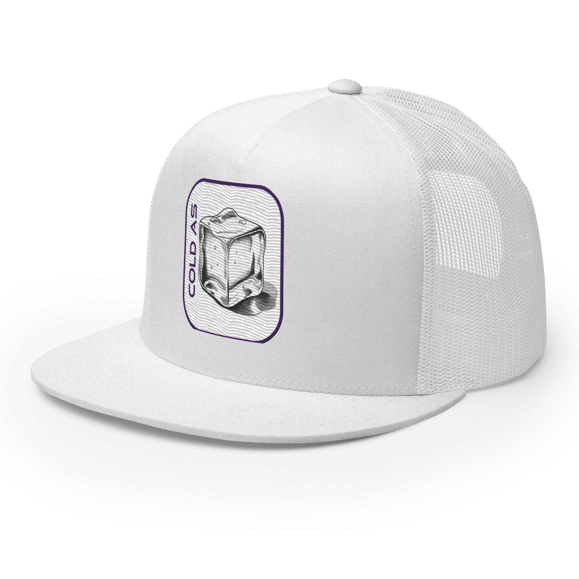 'Cold As Ice' five-panel Trucker Cap - POMA Graphics