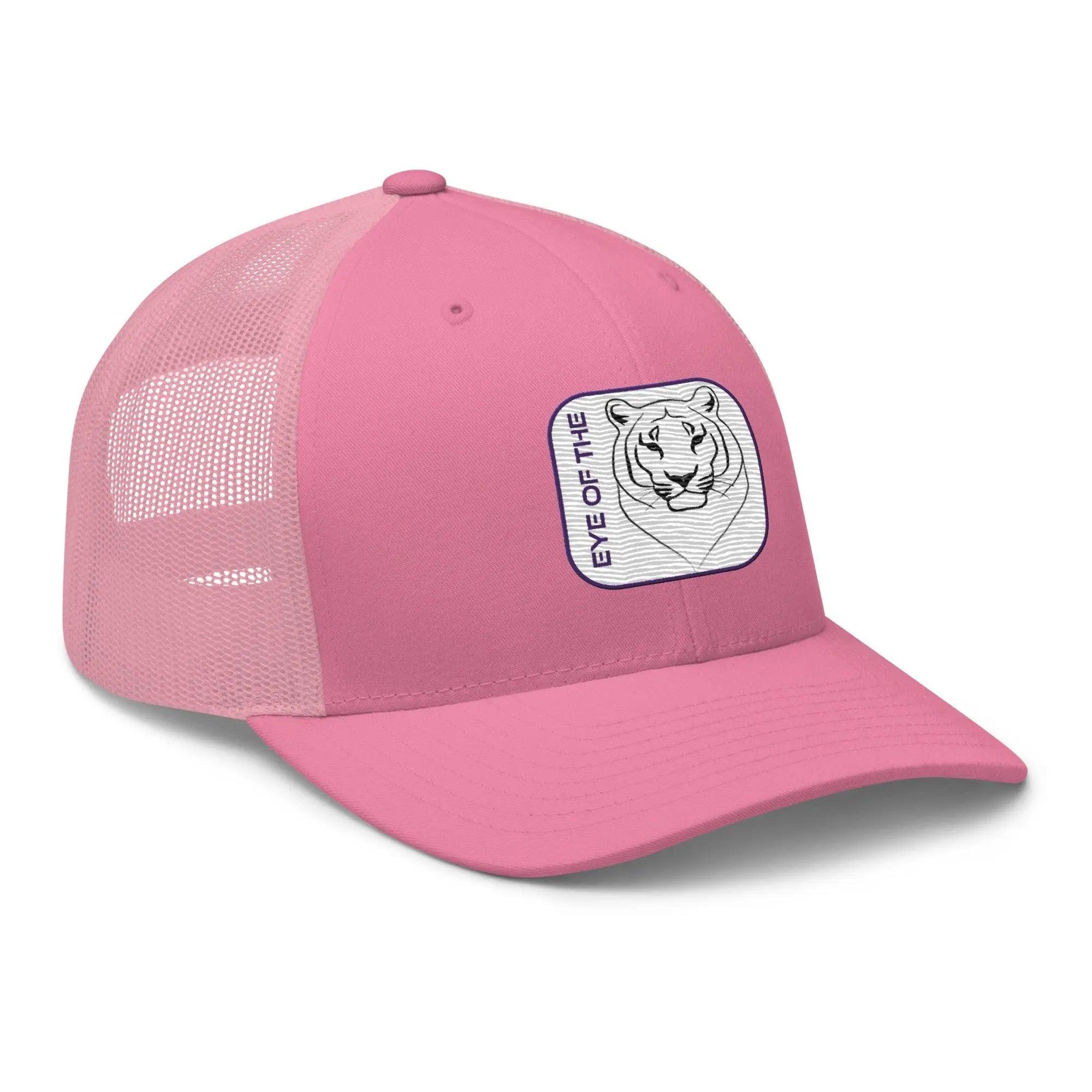 'Eye Of The Tiger' Retro Trucker Cap - POMA Graphics