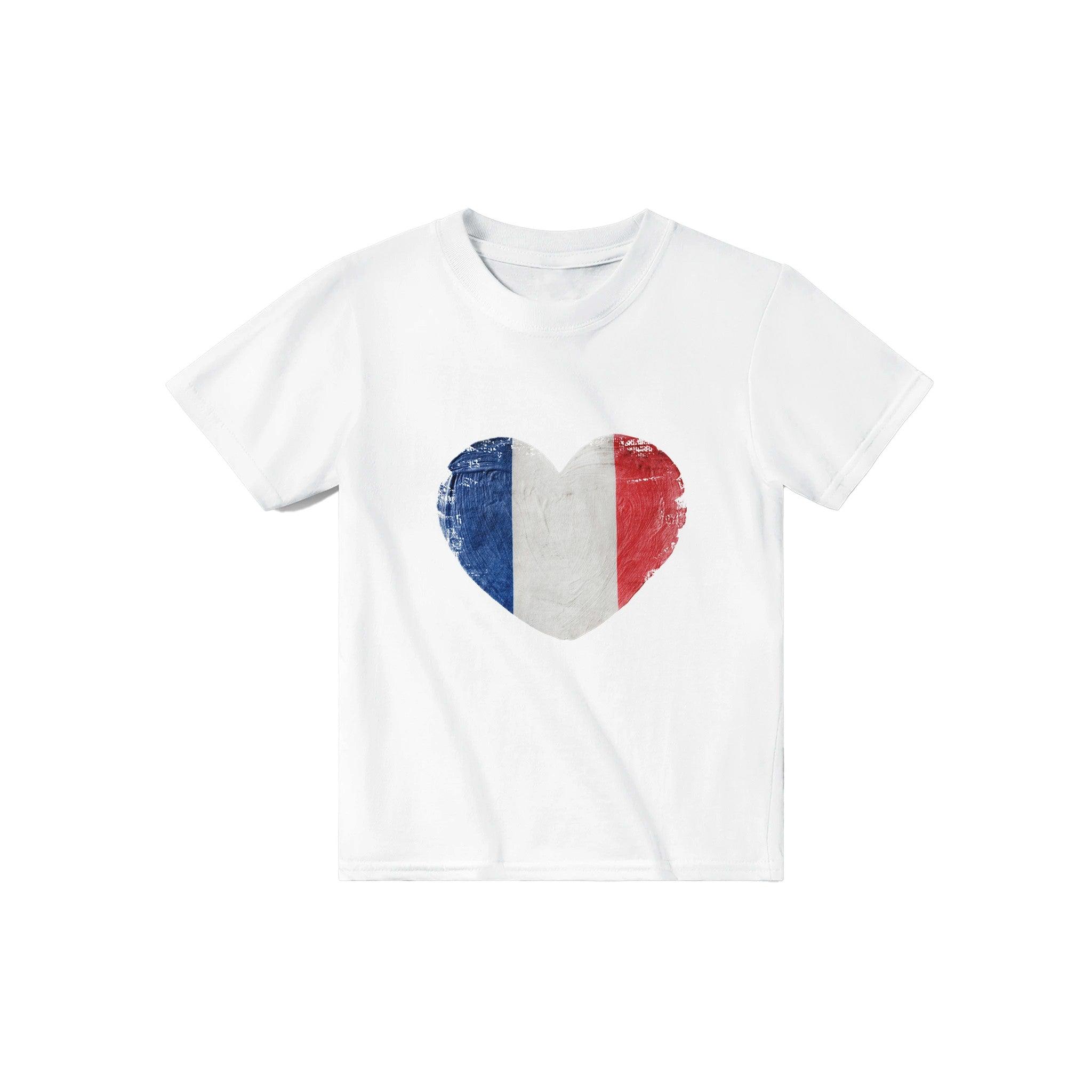 'Love France' Baby Tee - POMA