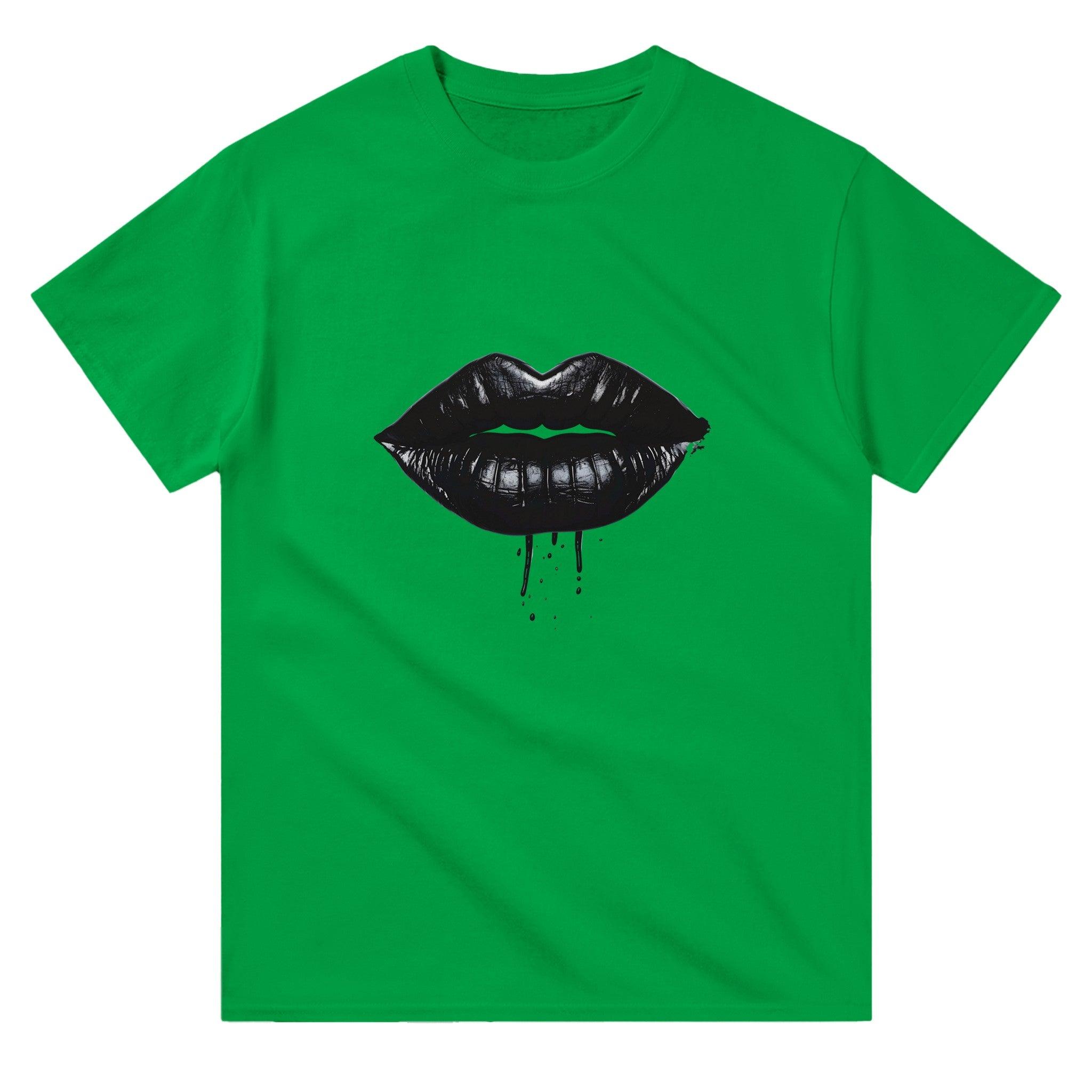 'Lipstick Coal' Boyfriend T-shirt - POMA