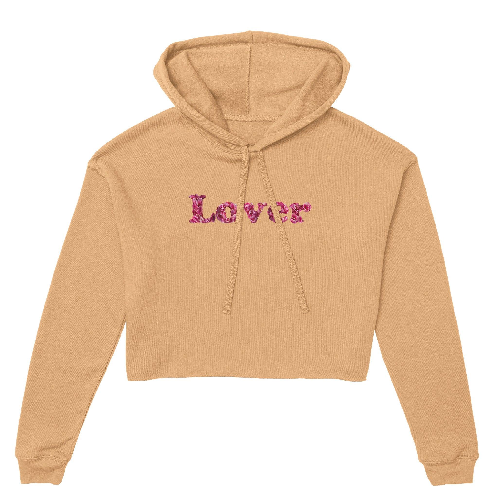 'Lover' Cropped Hoodie - POMA