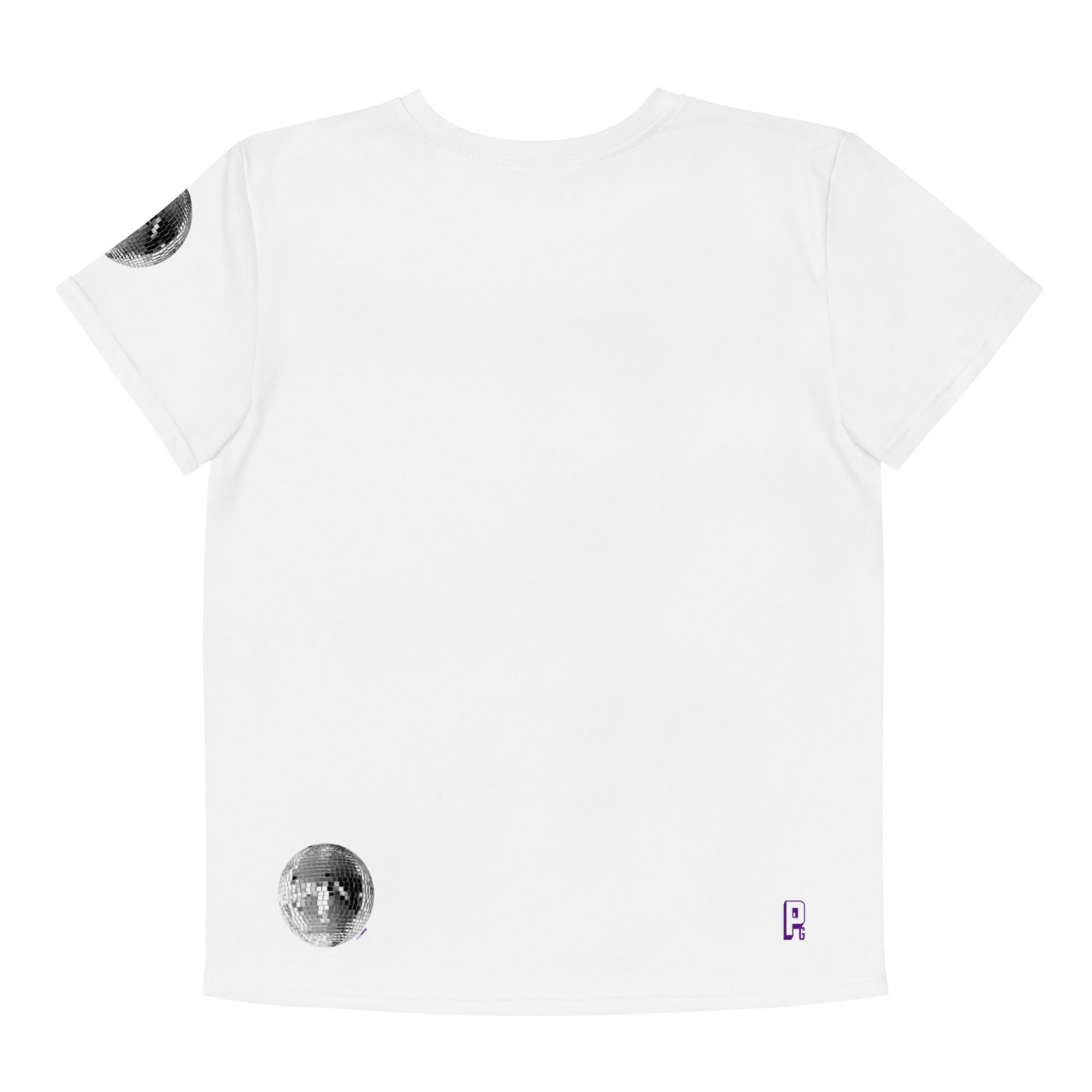 'Disco Ball' Baby Tee - All Over Print - POMA Graphics