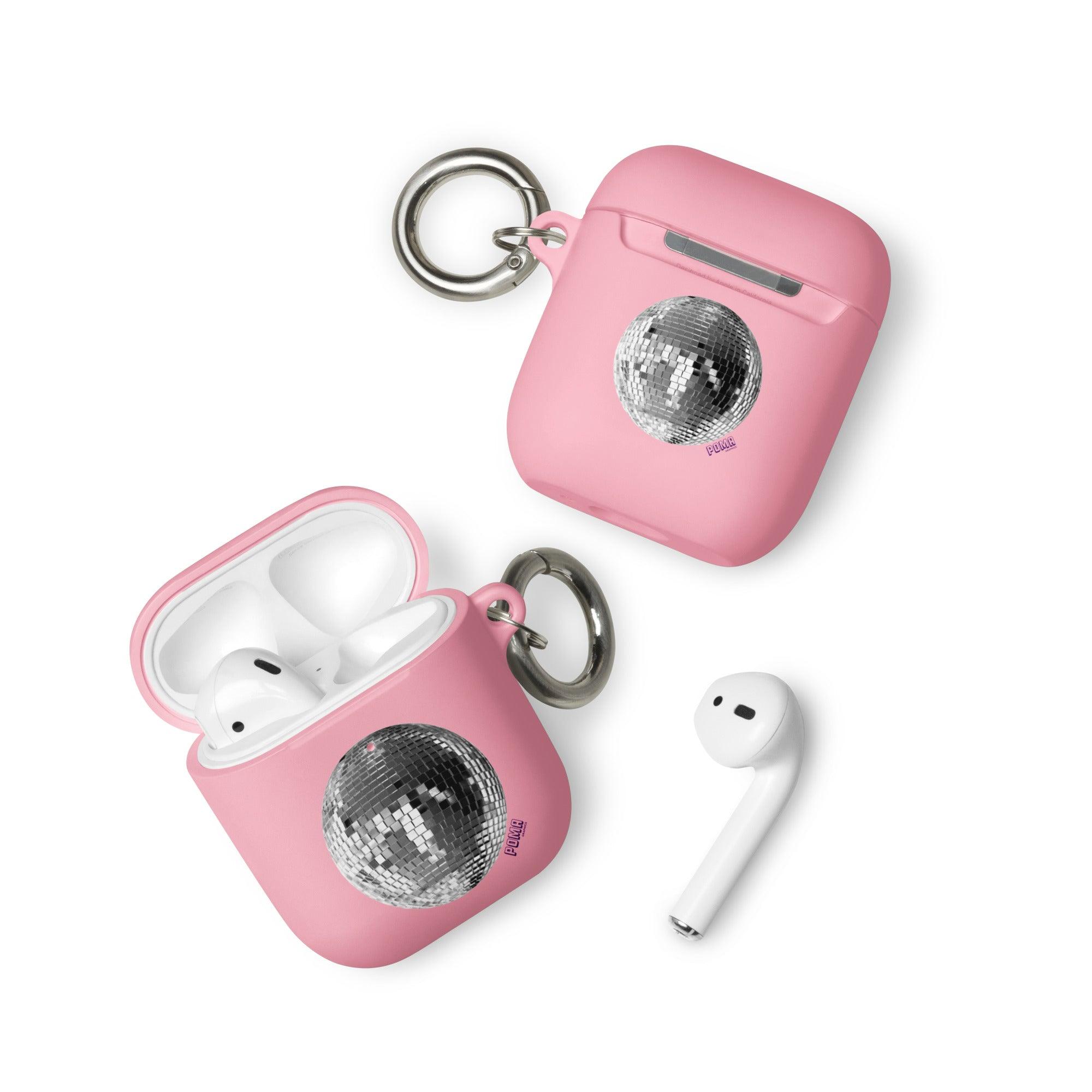 'Disco Ball' Rubber Case for AirPods® - POMA Graphics