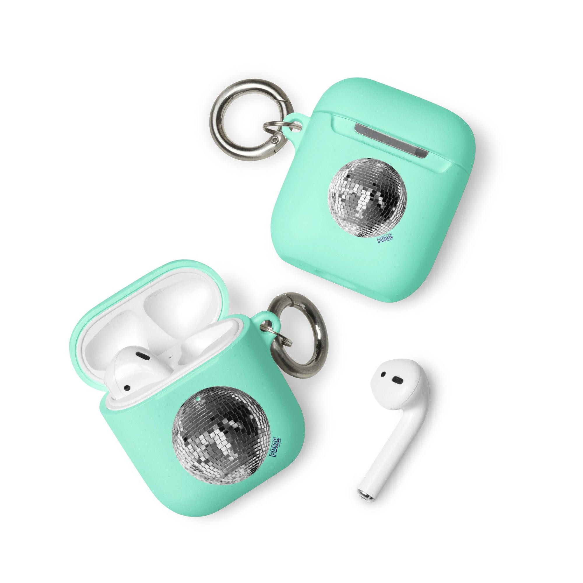 'Disco Ball' Rubber Case for AirPods® - POMA Graphics