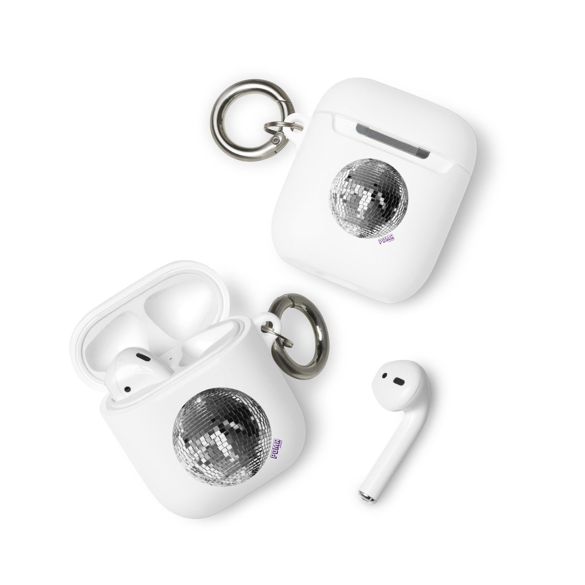 'Disco Ball' Rubber Case for AirPods® - POMA Graphics