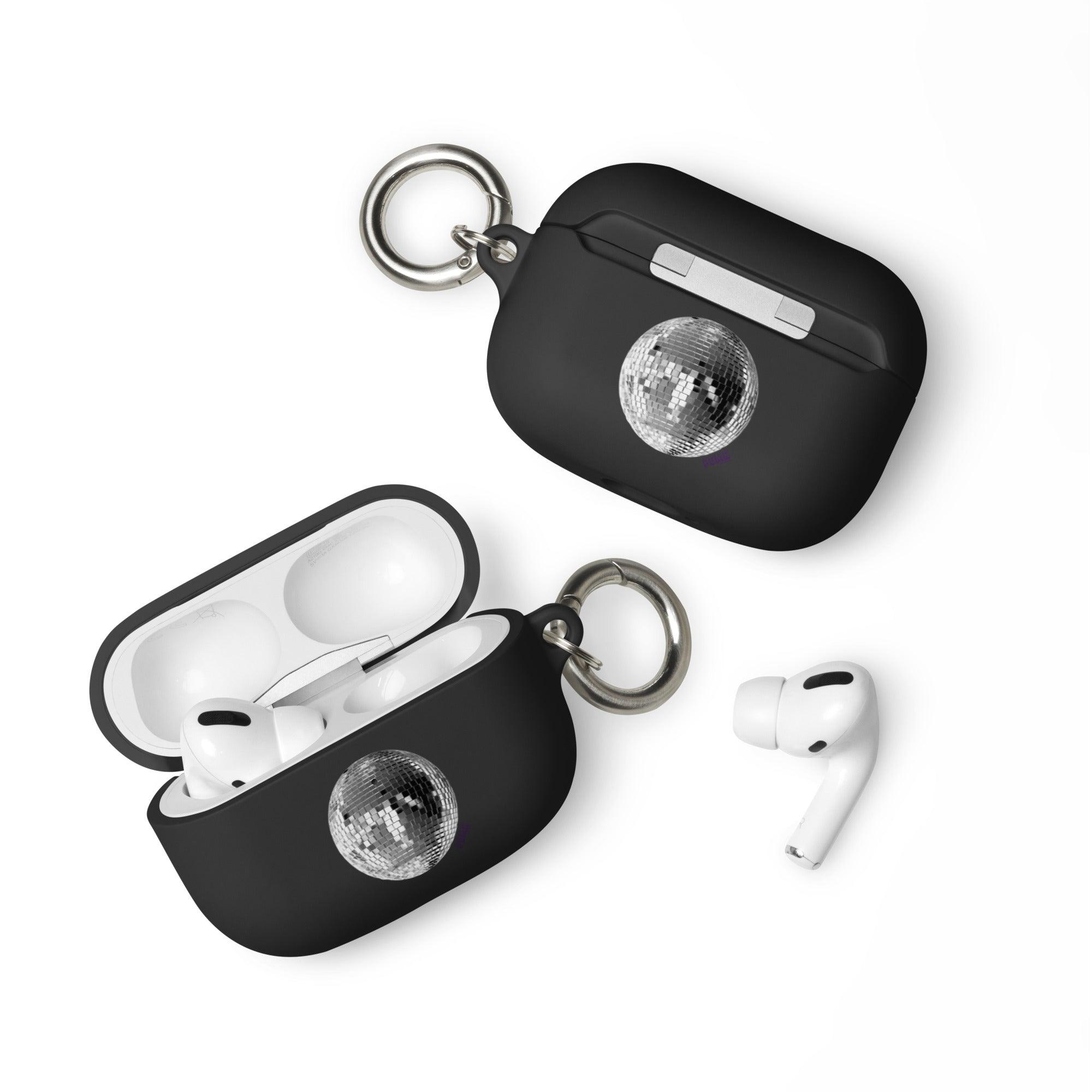 'Disco Ball' Rubber Case for AirPods® - POMA Graphics