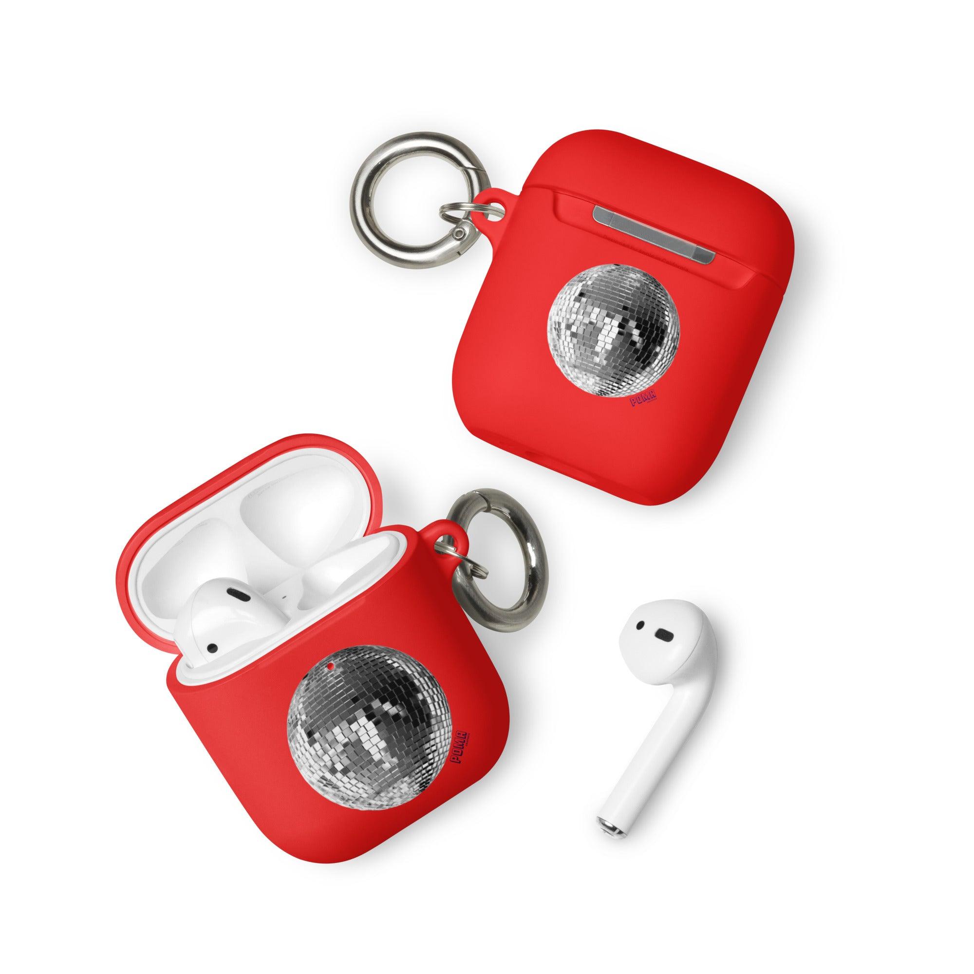 'Disco Ball' Rubber Case for AirPods® - POMA Graphics