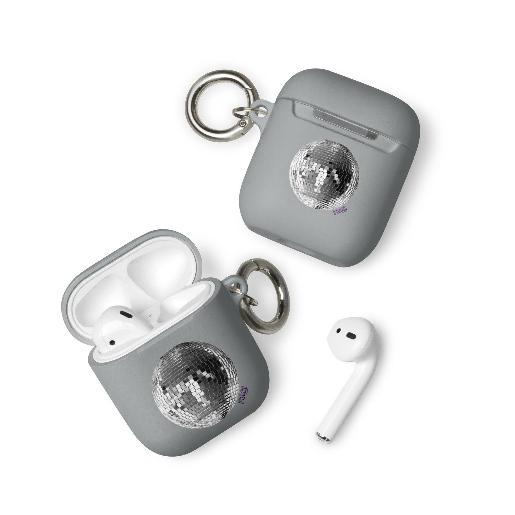 'Disco Ball' Rubber Case for AirPods® - POMA Graphics