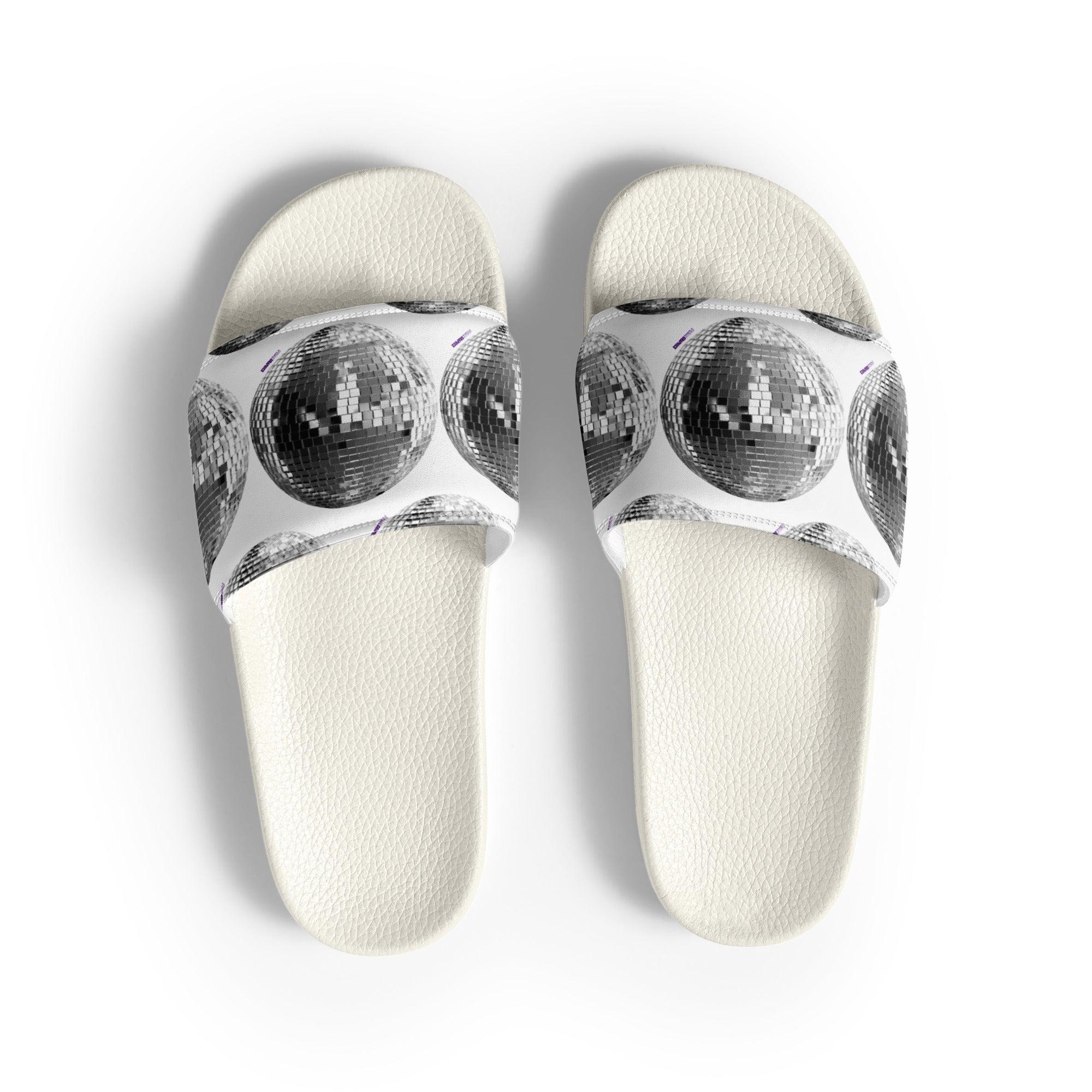 'Disco Ball' Women's slides - POMA Graphics