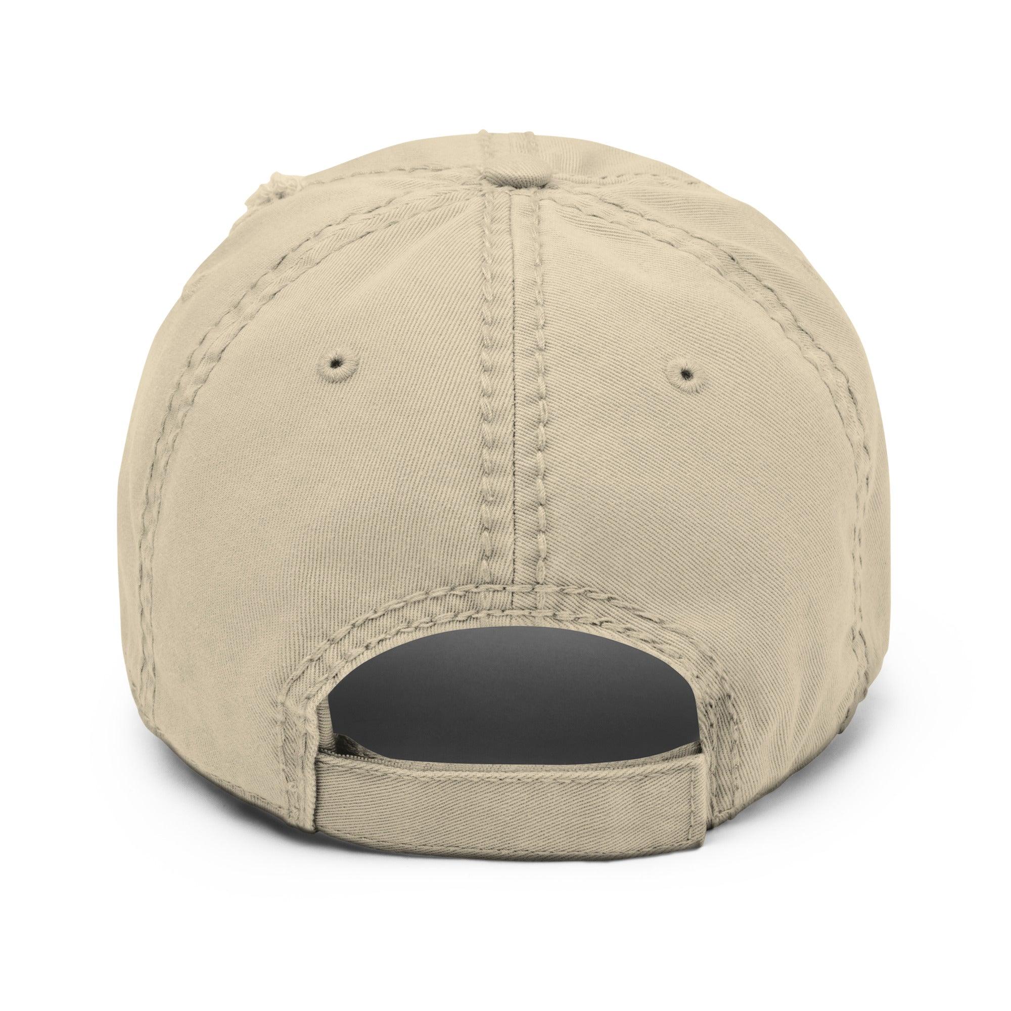 'Gym Bunny' Distressed Dad Hat - POMA Graphics