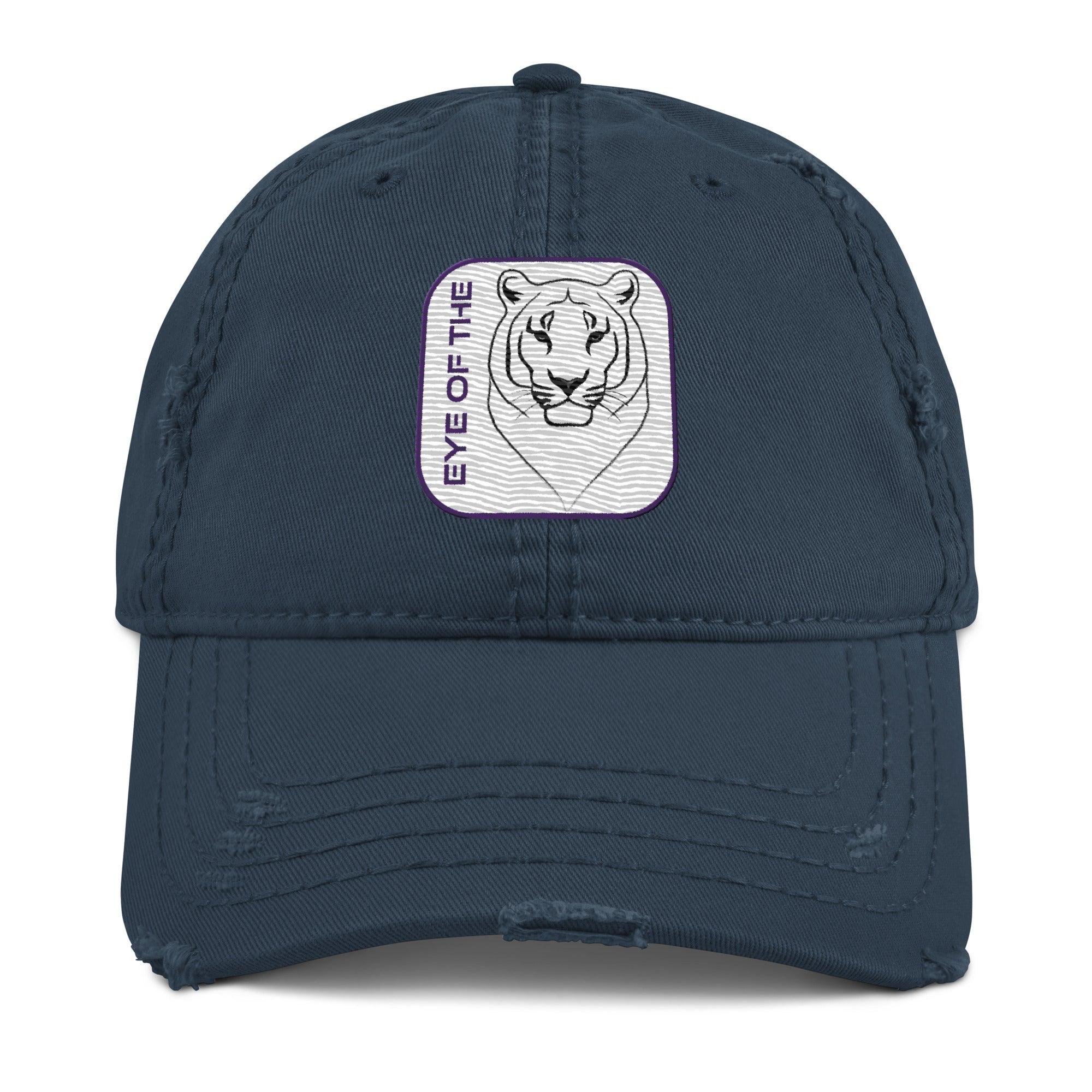 'Eye Of The Tiger' Distressed Dad Hat - POMA Graphics