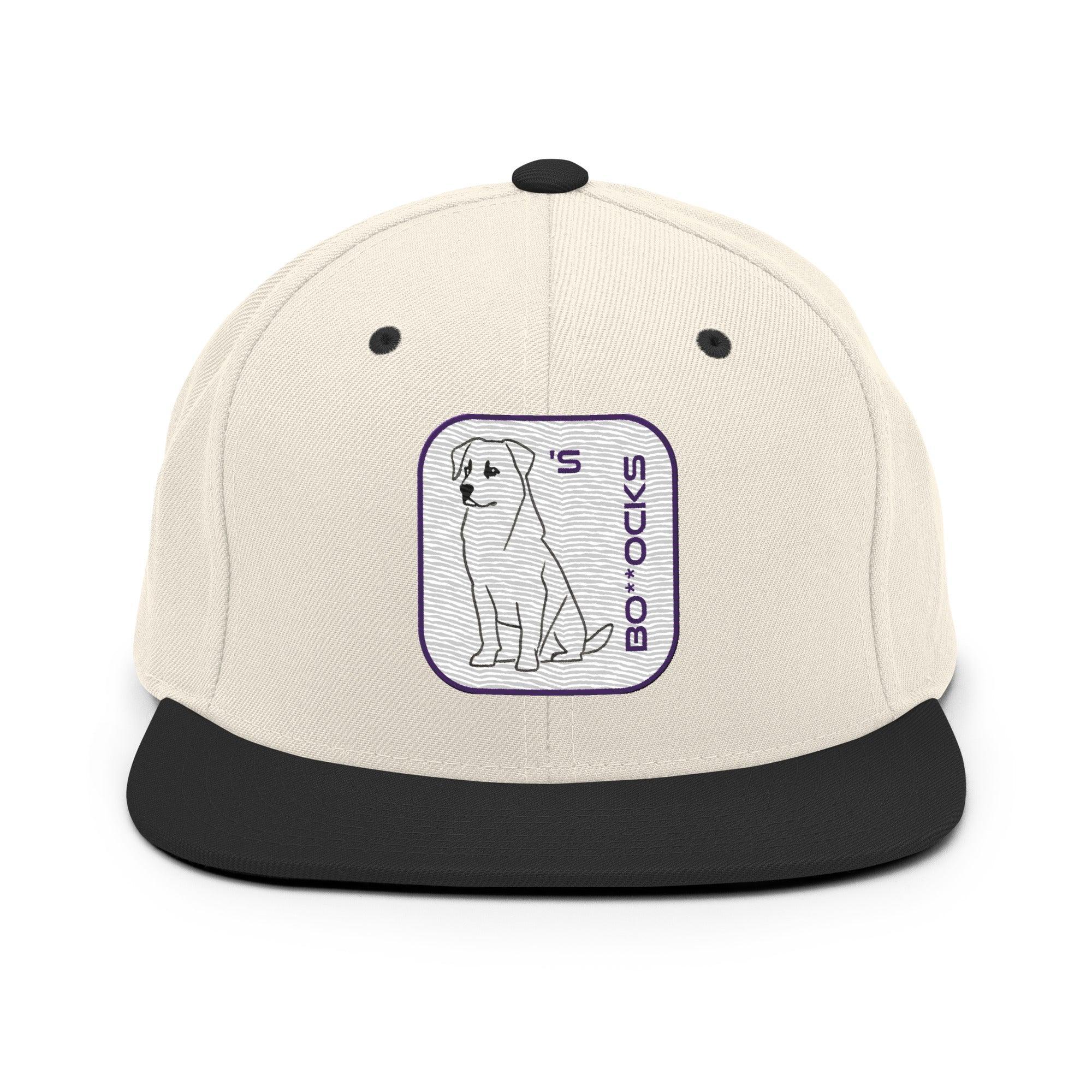 'Dog's Bo**ocks' Snapback Hat - POMA Graphics