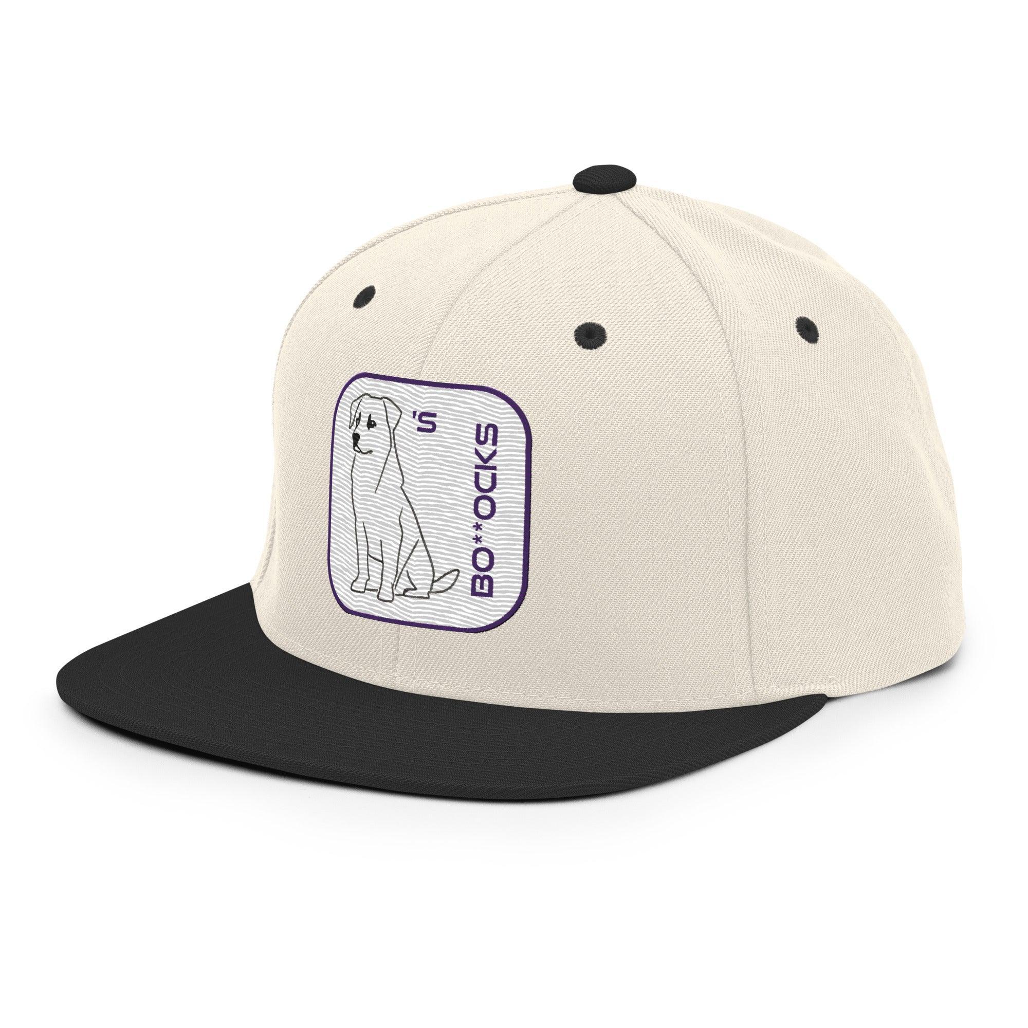 'Dog's Bo**ocks' Snapback Hat - POMA Graphics